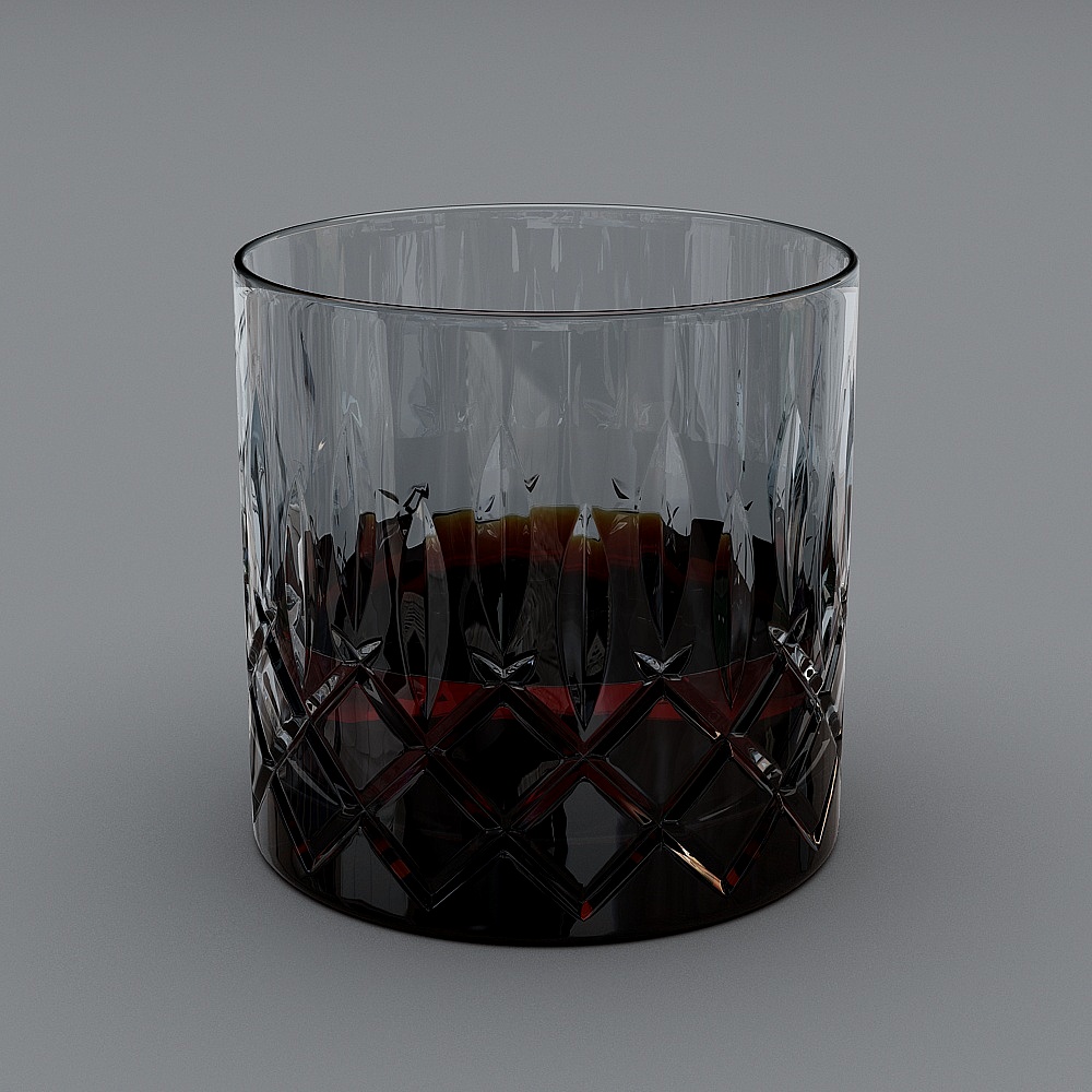 Hatch Decanter Wine Glass3D模型