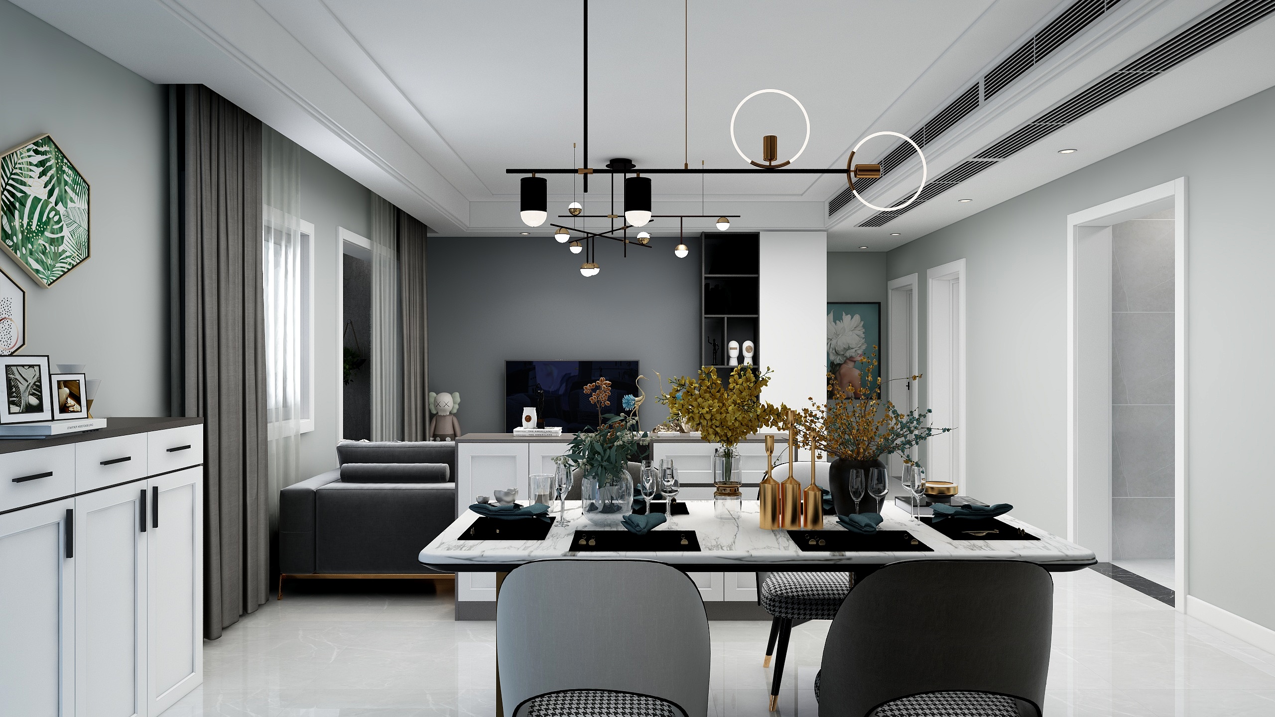 室内设计田工-清水湾马哥新块-副本-装修设计方案