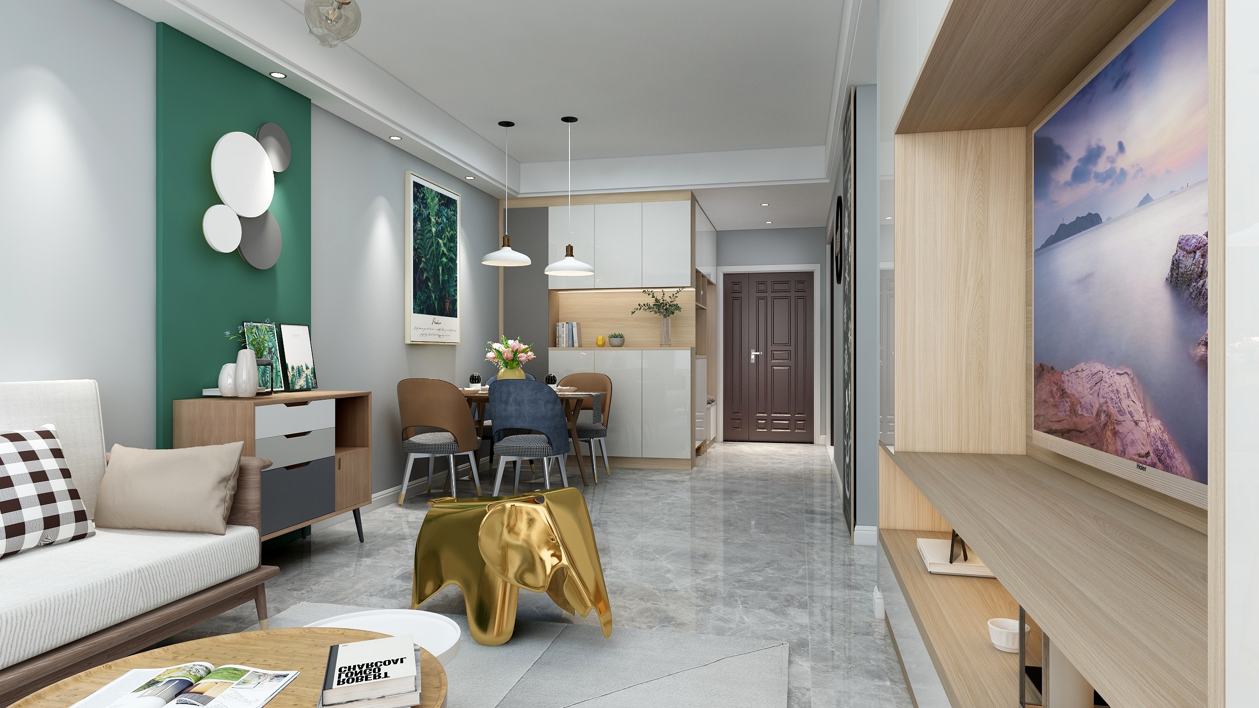 易修设计-110#3号户型1-装修设计方案