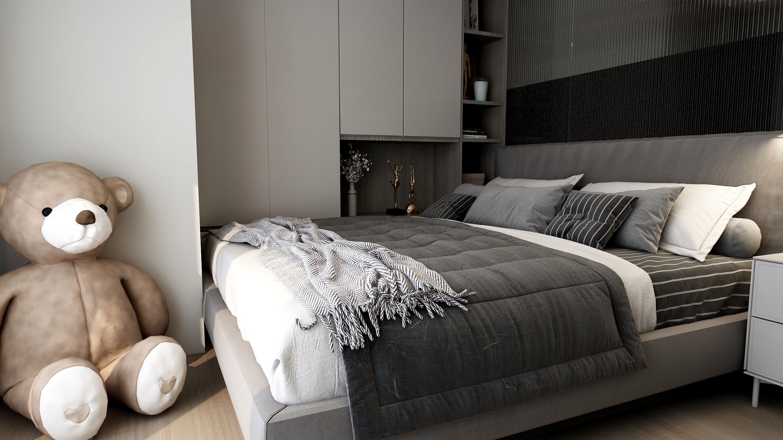 木鱼泡泡-公寓-装修设计方案