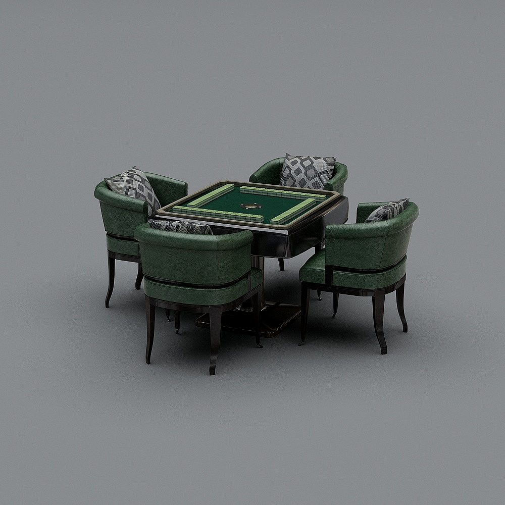 麻将机3D模型