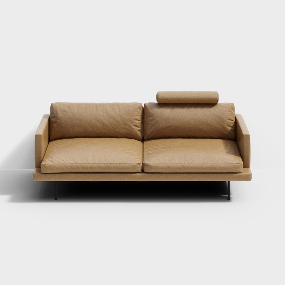 凡屋家具-斯德哥尔摩沙发-2.1M牛仔黄