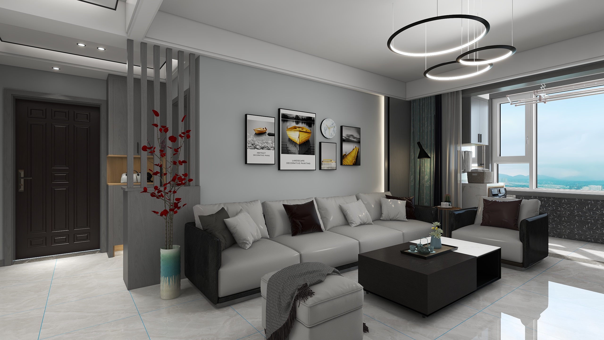 空间规划师徐振伟-中德国际城3号楼装修效果图