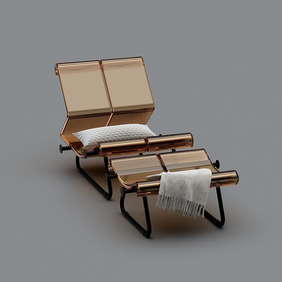 Avant garde Recliners,Deck Chair,Recliners,Brown