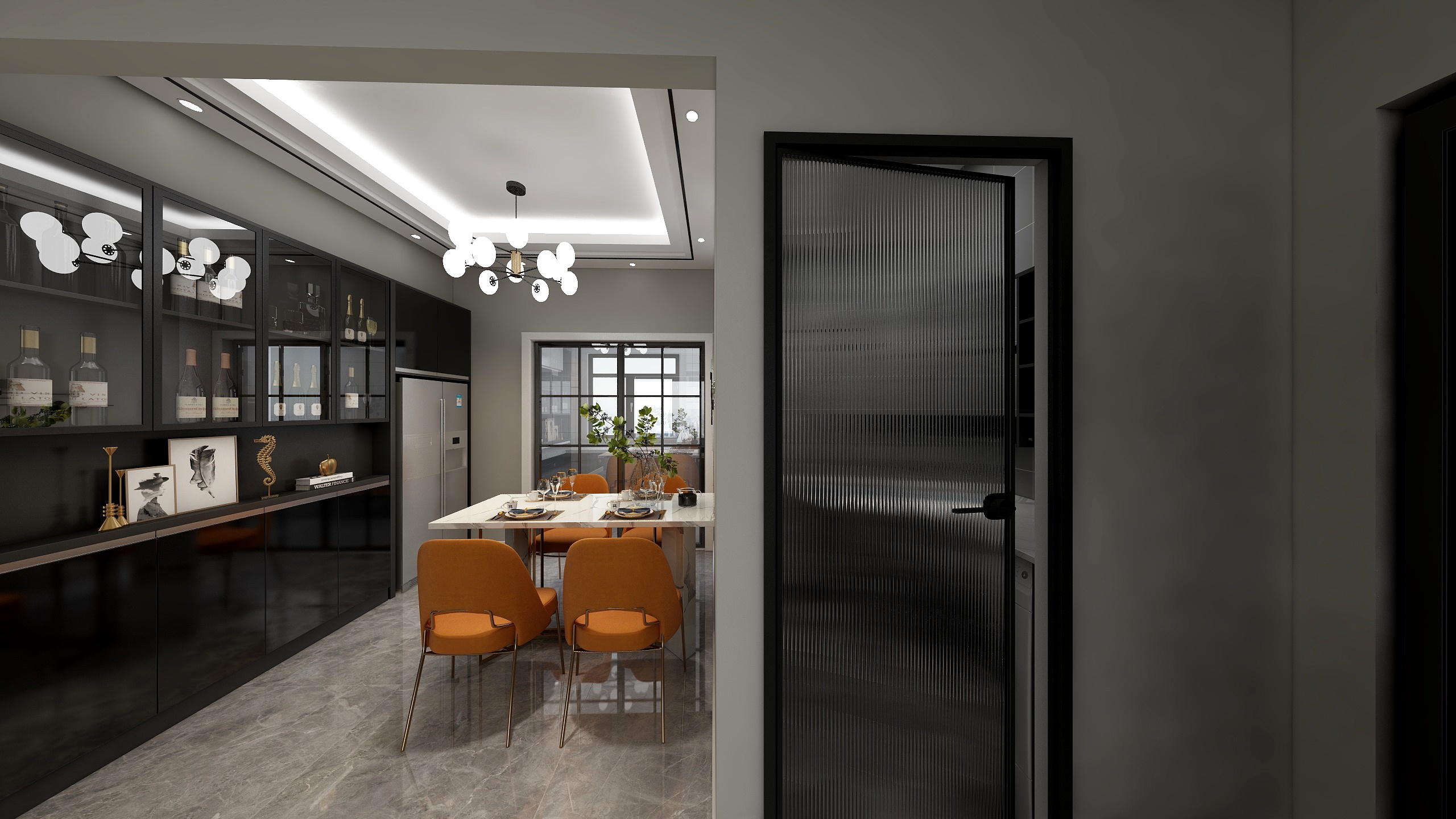 甘肃金昌北创空间设计-八冶颐养8栋2口2楼卜先生现代-副本-副本-装修设计方案