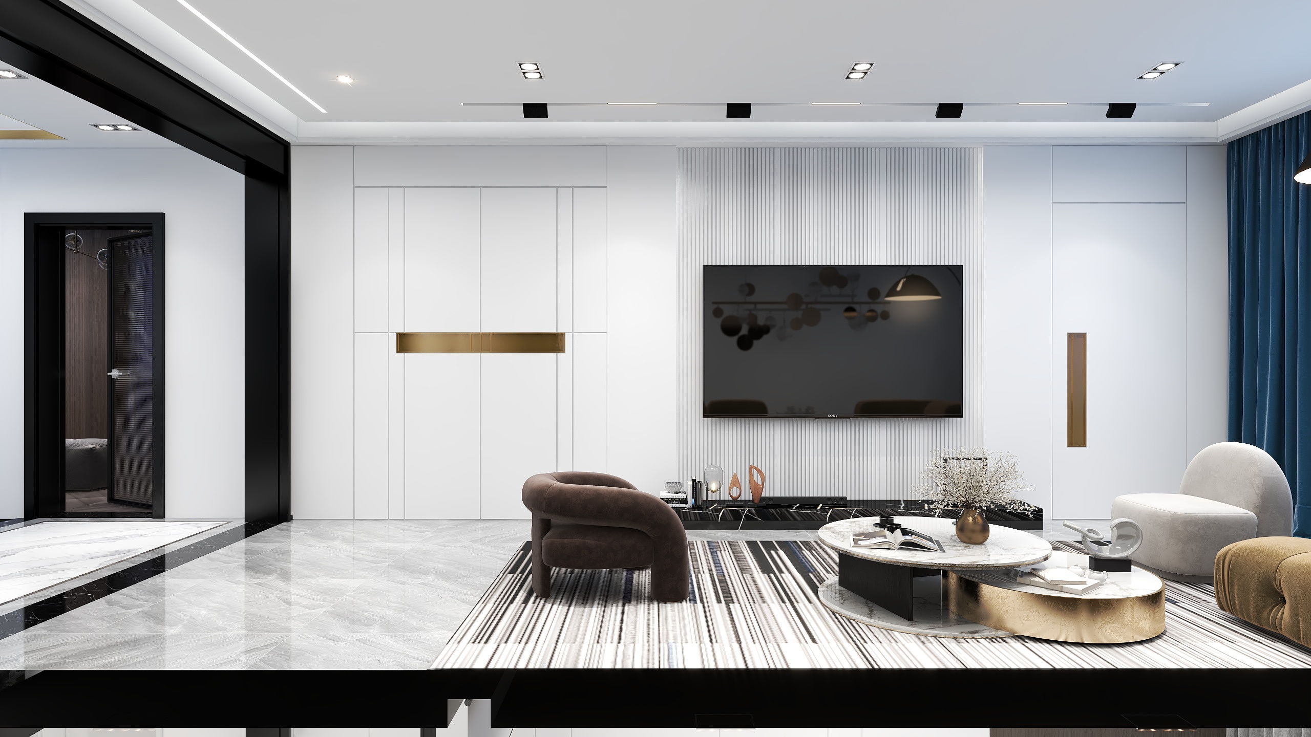 LucasJ-情景小镇简约设计方案-装修设计方案