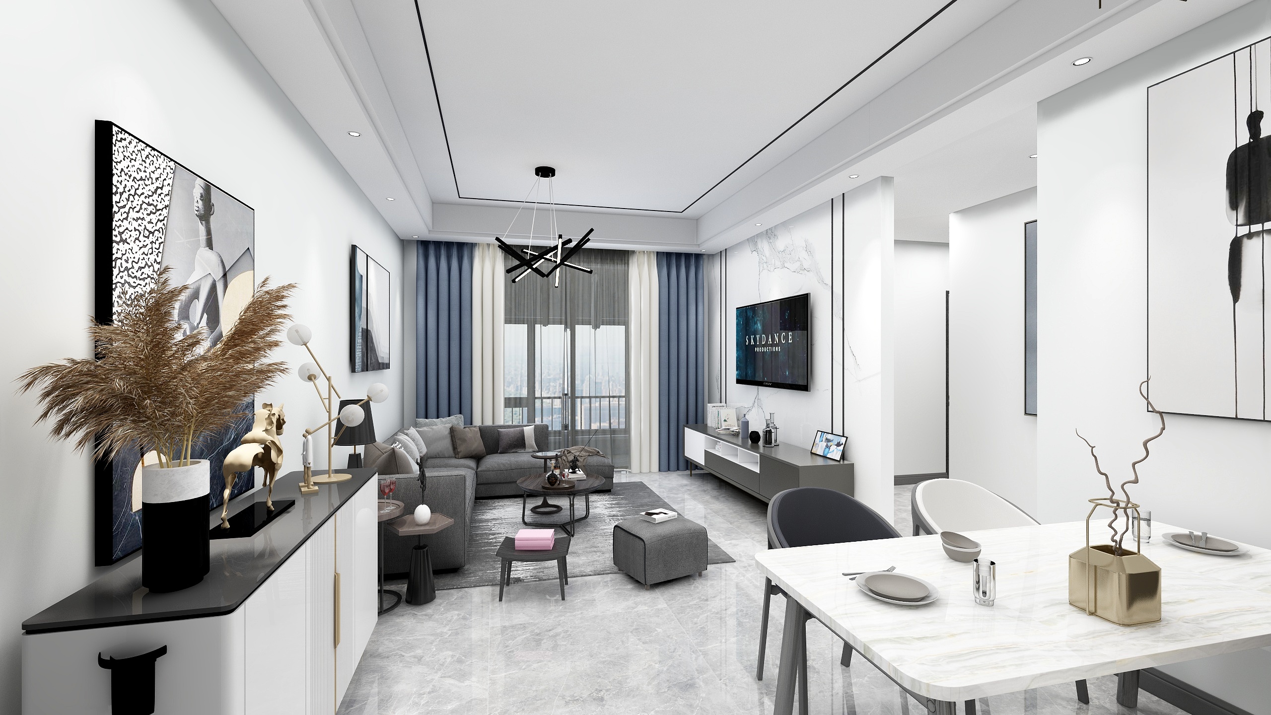 田林娜Cnoo-鱼洞-云山晓-装修设计方案