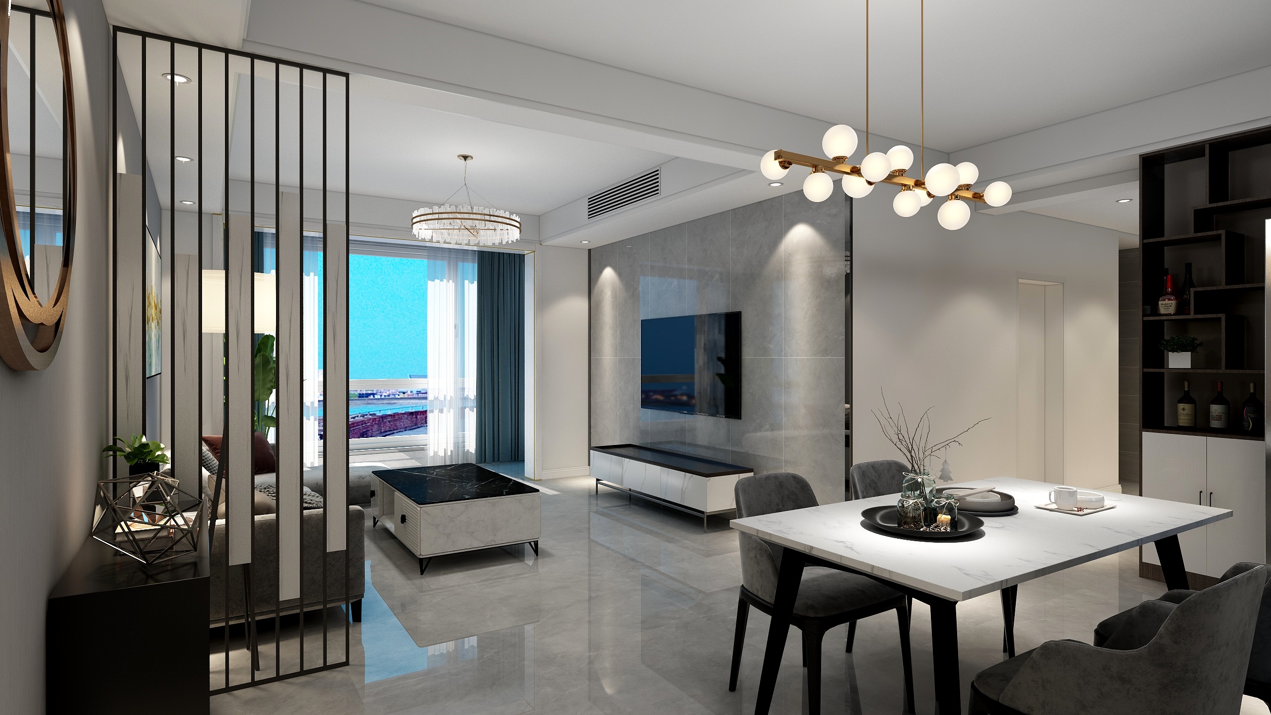 韩杰伦13227591098-蓝天花园13-1-604简约-装修设计方案