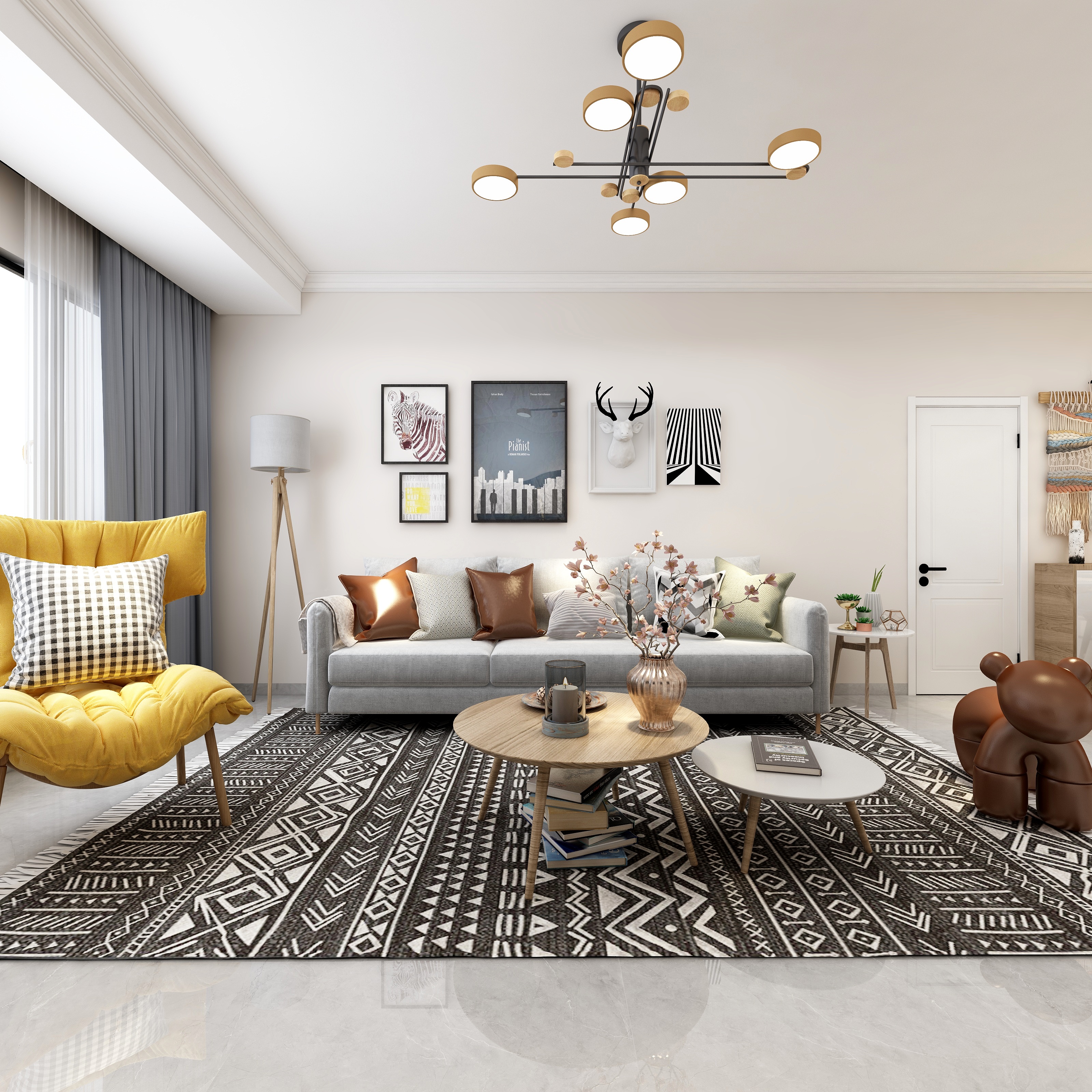 全景VIP设计-[芦笙]-北欧装修效果图