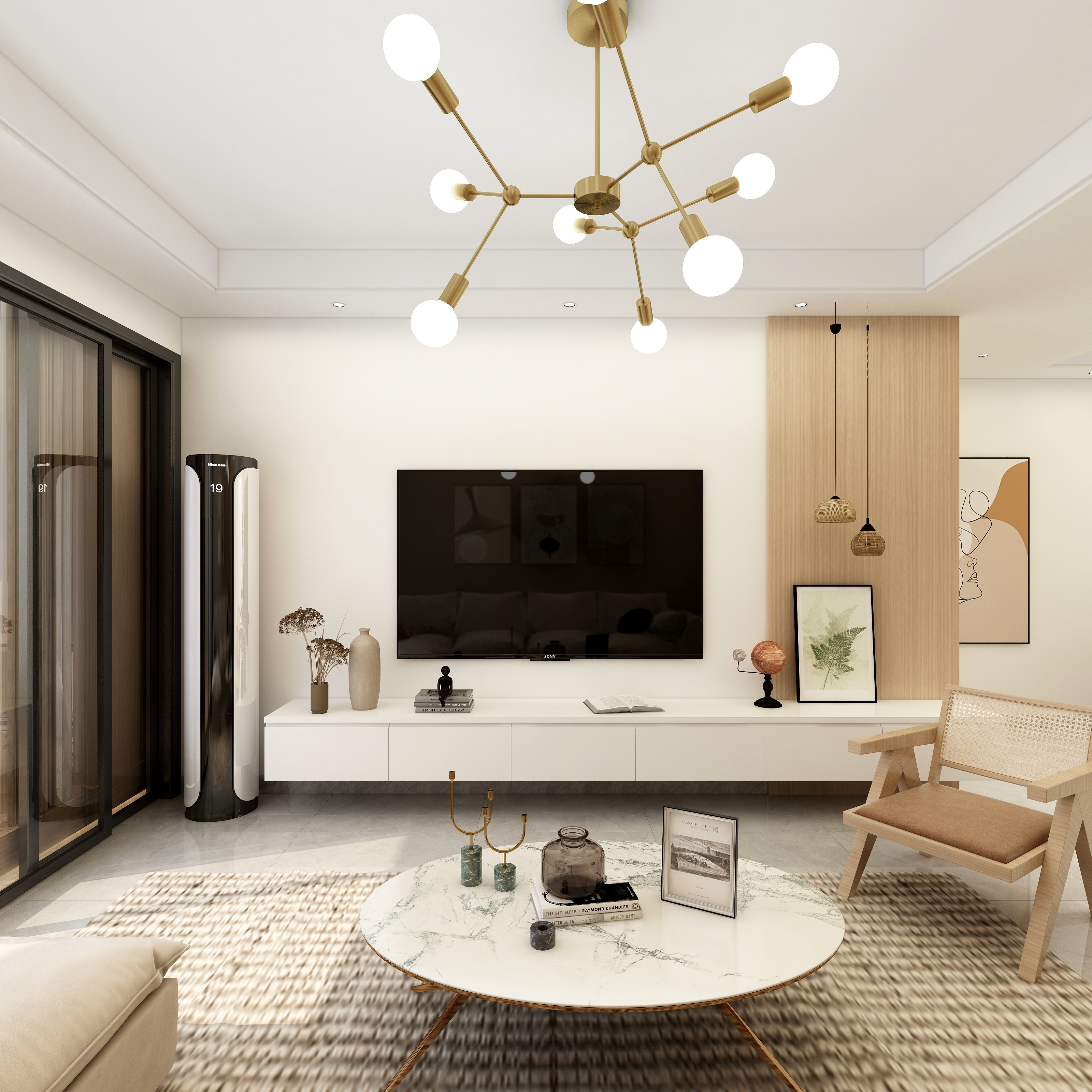 全景VIP设计-[猫扑风铃]-北欧原木装修效果图