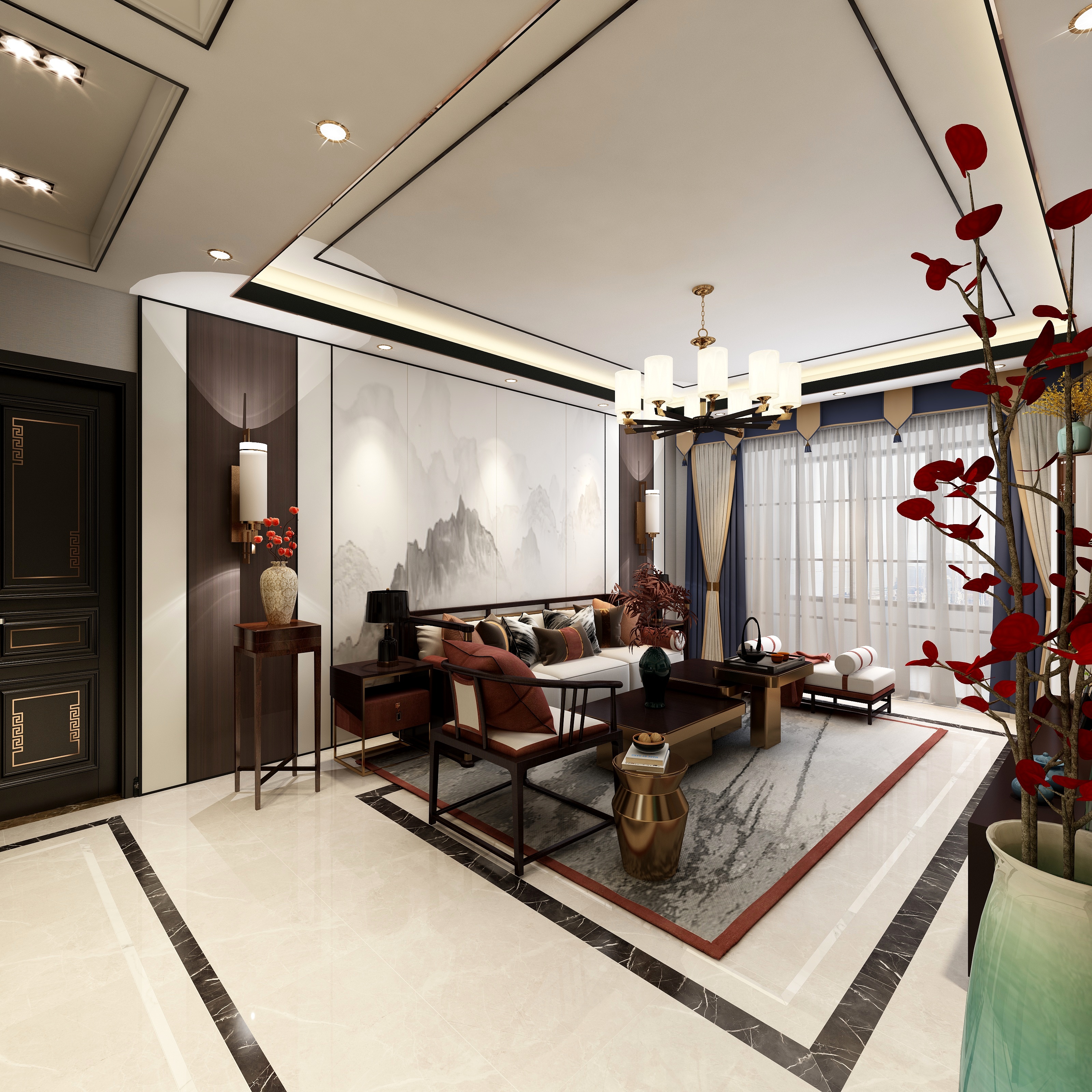 王玲设计工作室-泰乐居秀水年华-装修设计方案