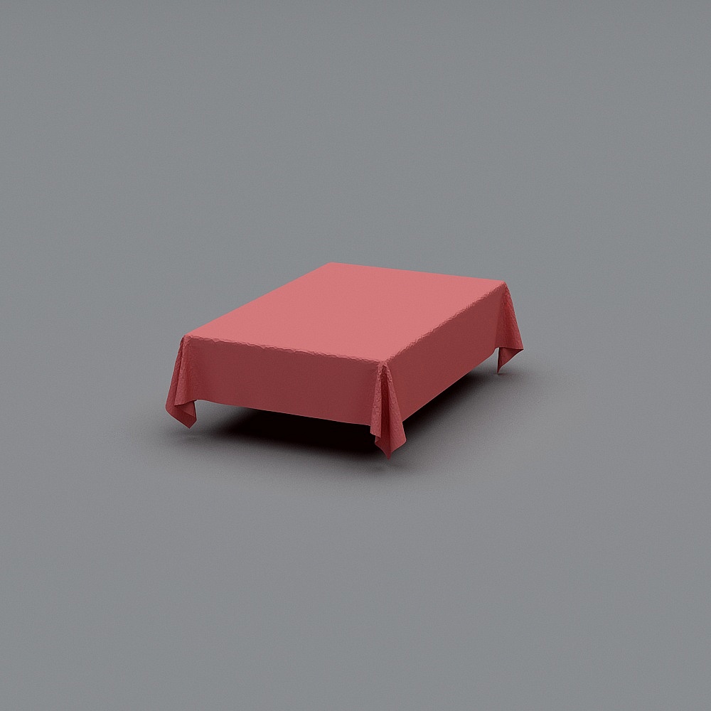 桌布3D模型