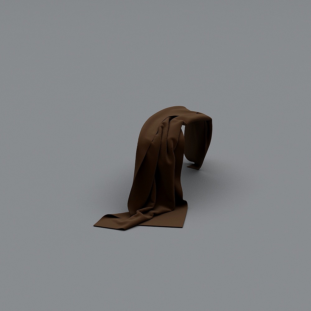 搭毯3D模型