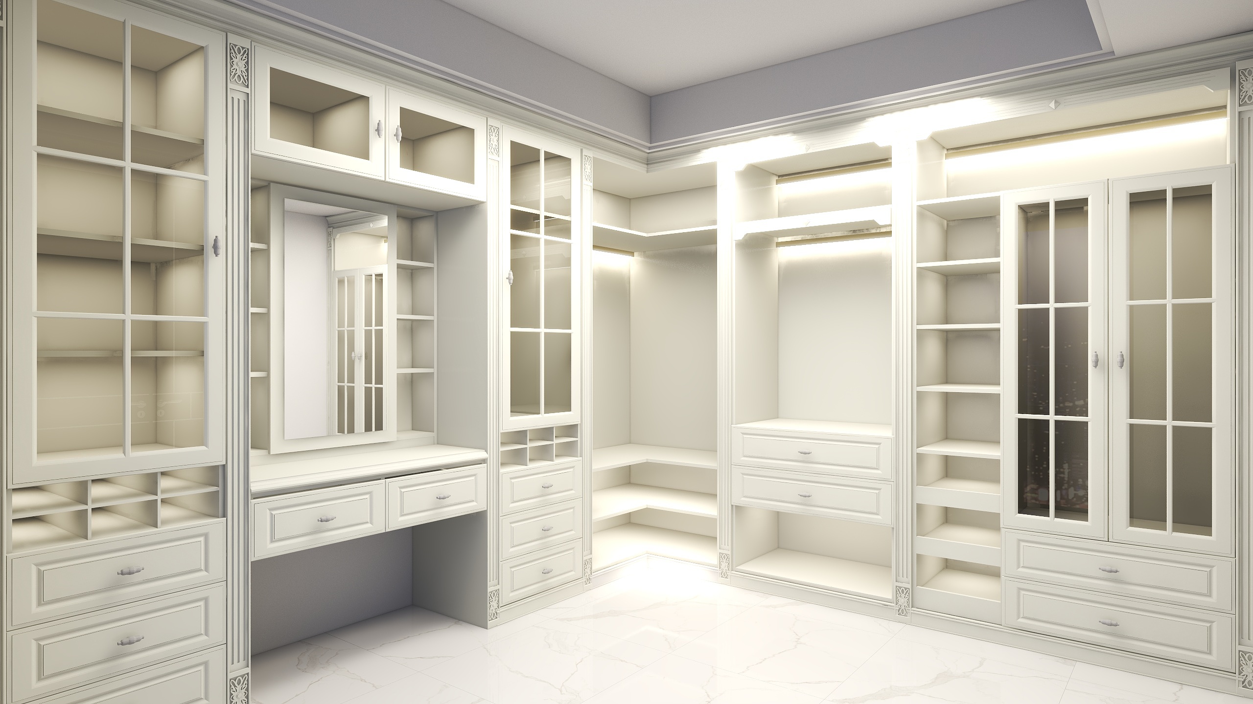 曾维素-步入式衣帽间-装修设计方案