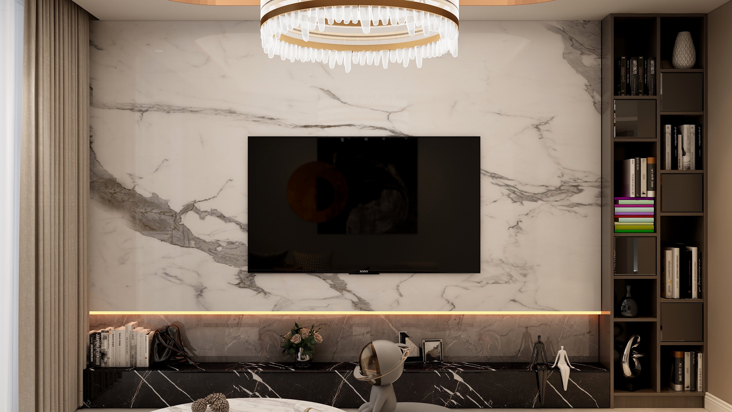 西西德先生-保利轻奢风-装修设计方案