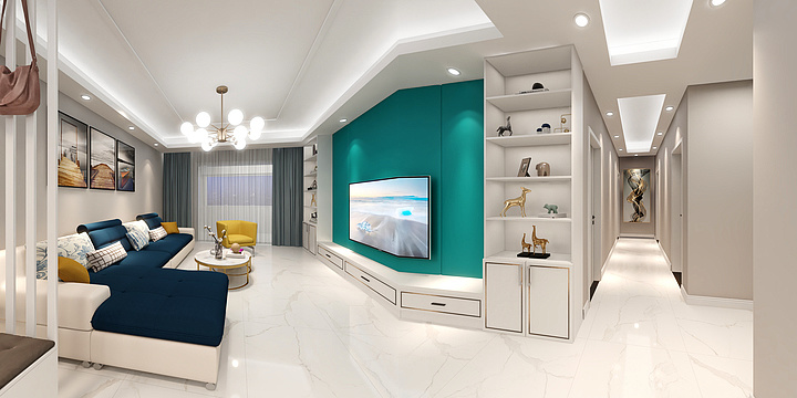 泼墨引龙-新城壹品-装修设计方案