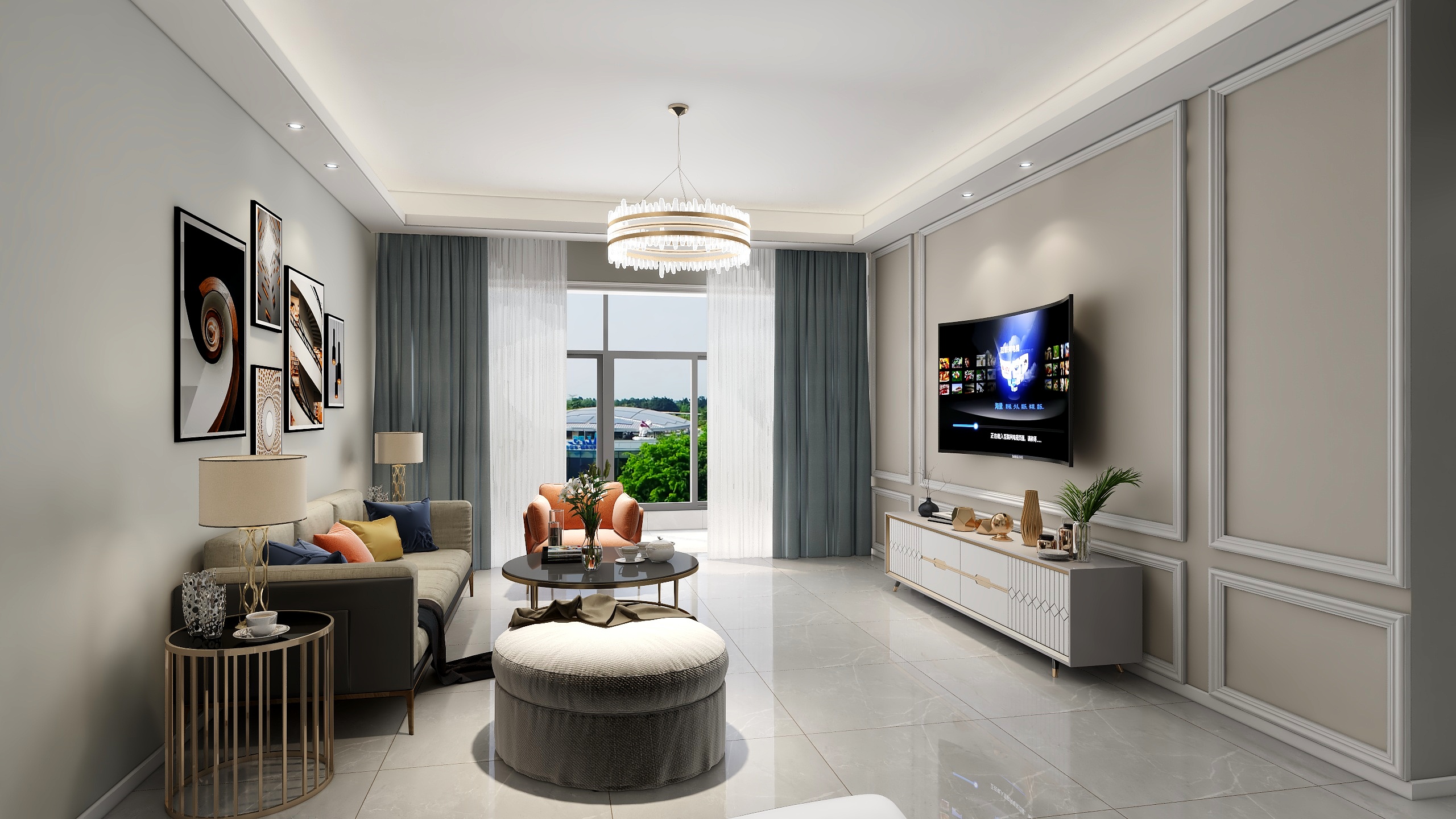 室内外装饰设计师-现代风格-装修设计方案