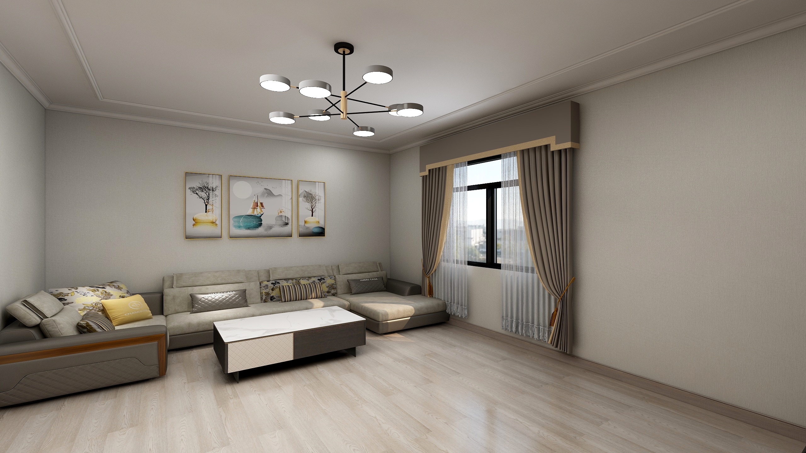 成都智家豪庭装饰工程有限公司-陈建文旧房改造-装修设计方案