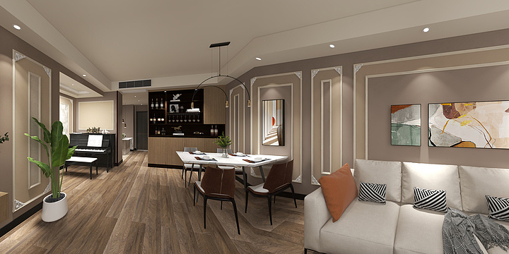 林欣-潮蓉金沙彦府效果图-装修设计方案