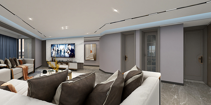 大足全案装修设计-俊豪圣玺府-装修设计方案