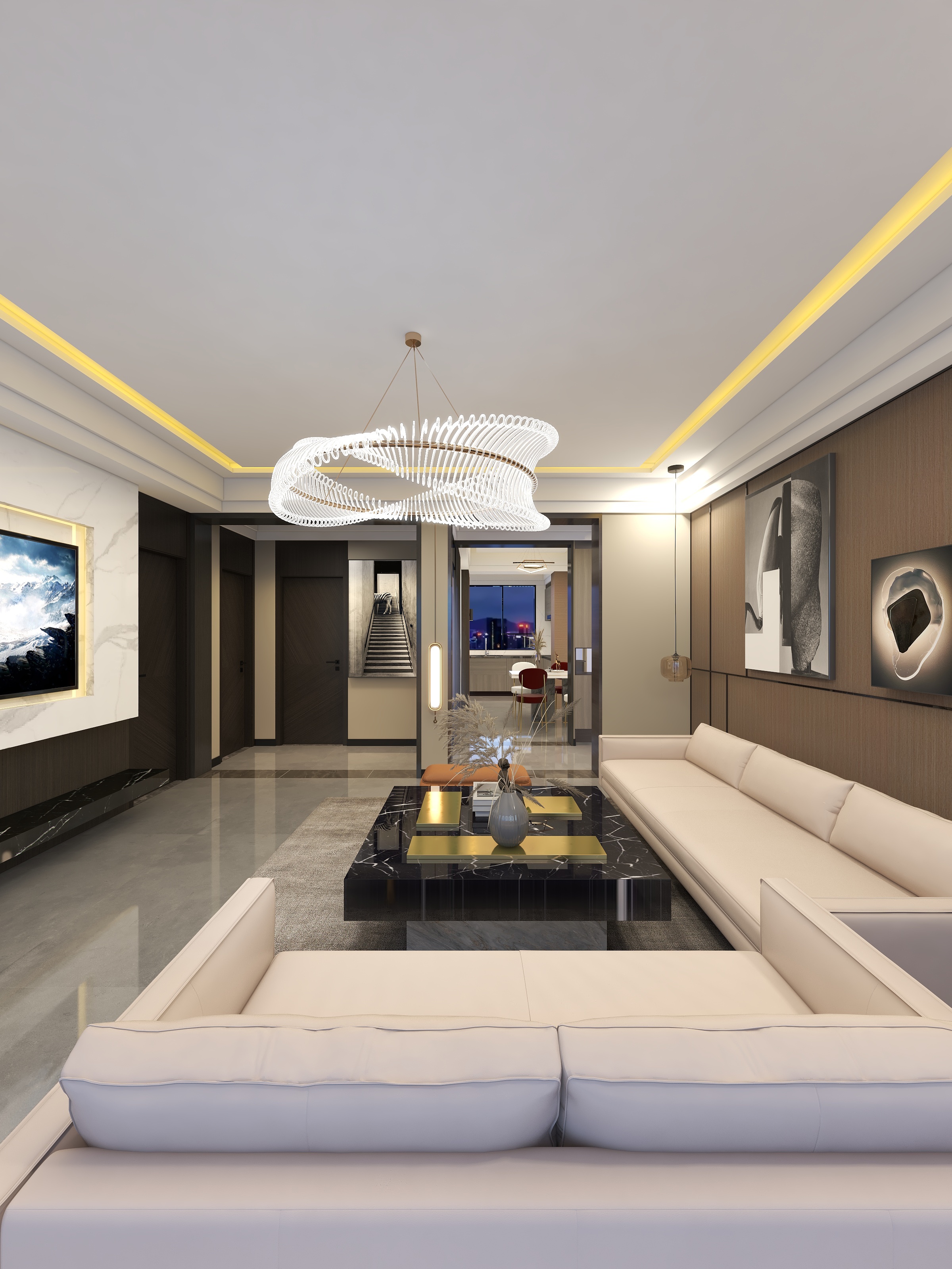 枫桦室内工作室-《现代》装修效果图