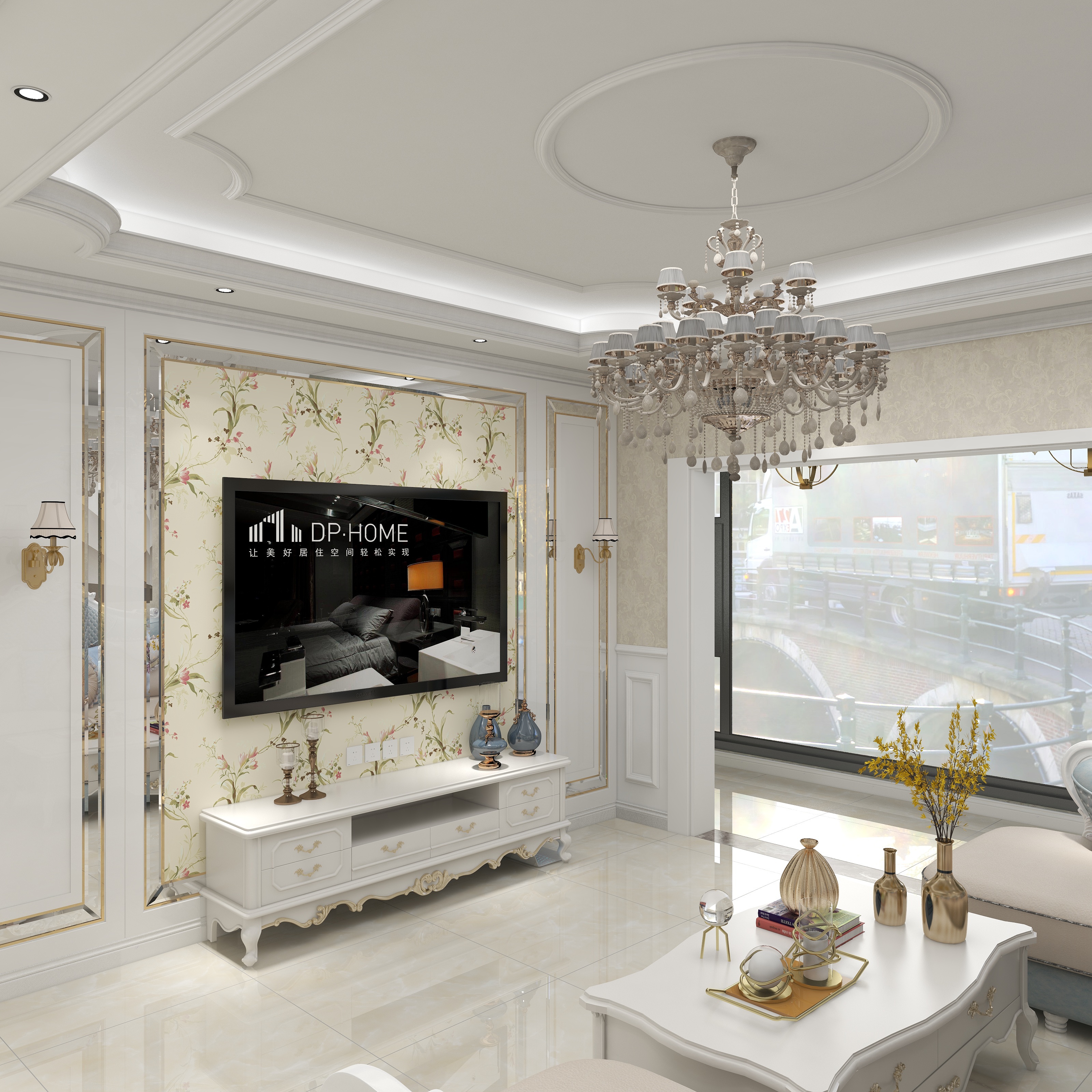 梦居营造工坊@姚美-美式风格装修效果图