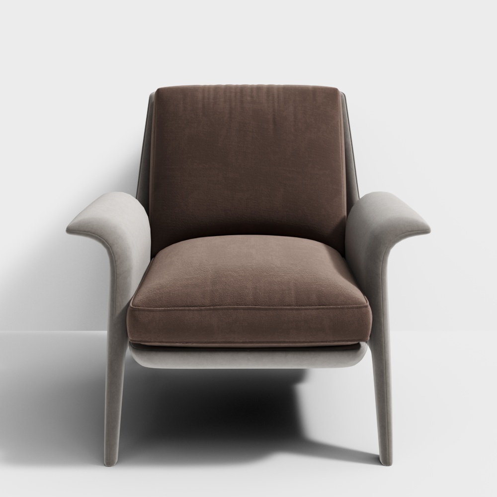 MasaSanty/玛萨圣帝-现代布艺单人沙发【卡门序曲系列】3D模型