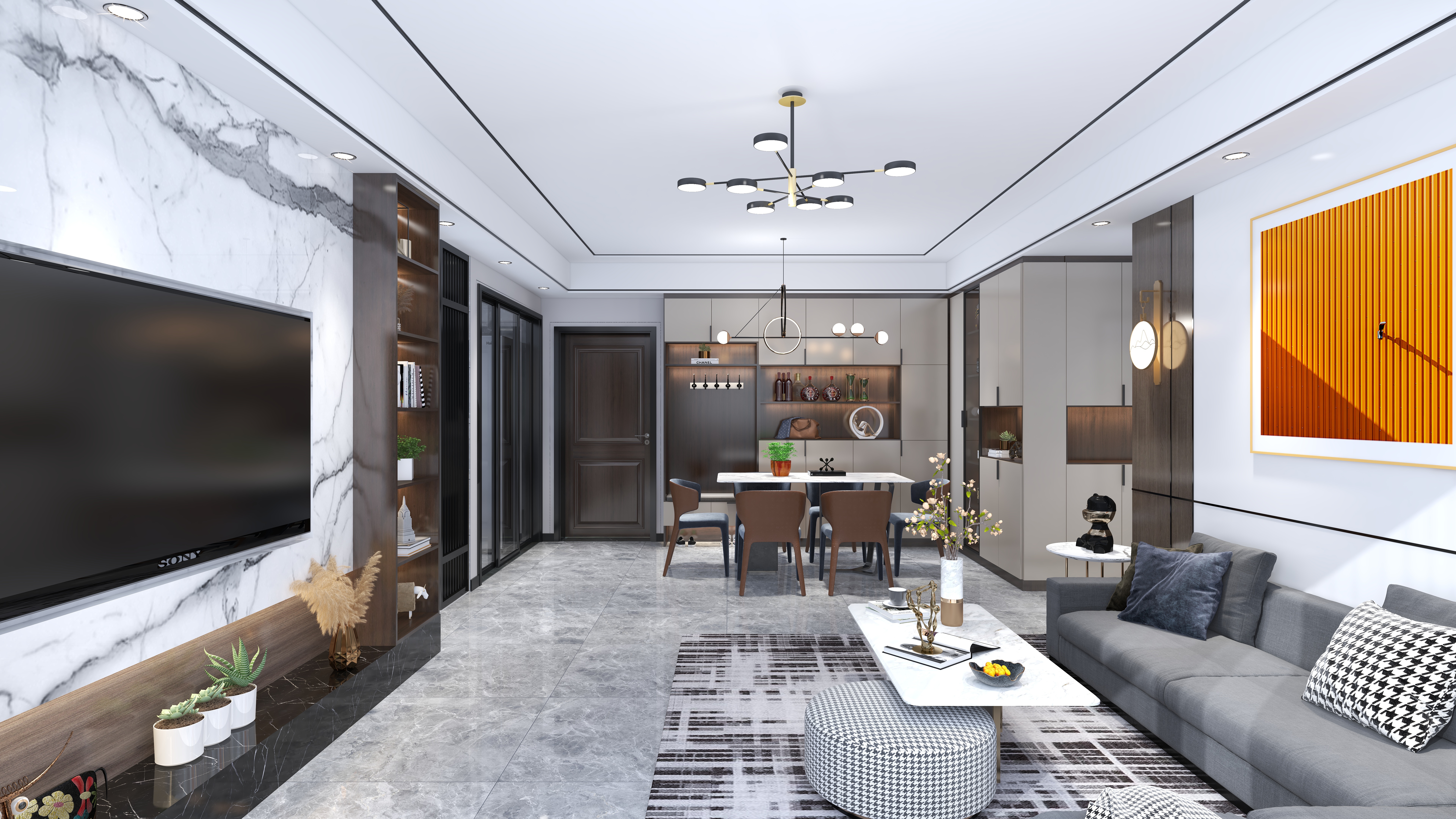 金牌设计师zz-轻奢风120㎡-装修设计方案