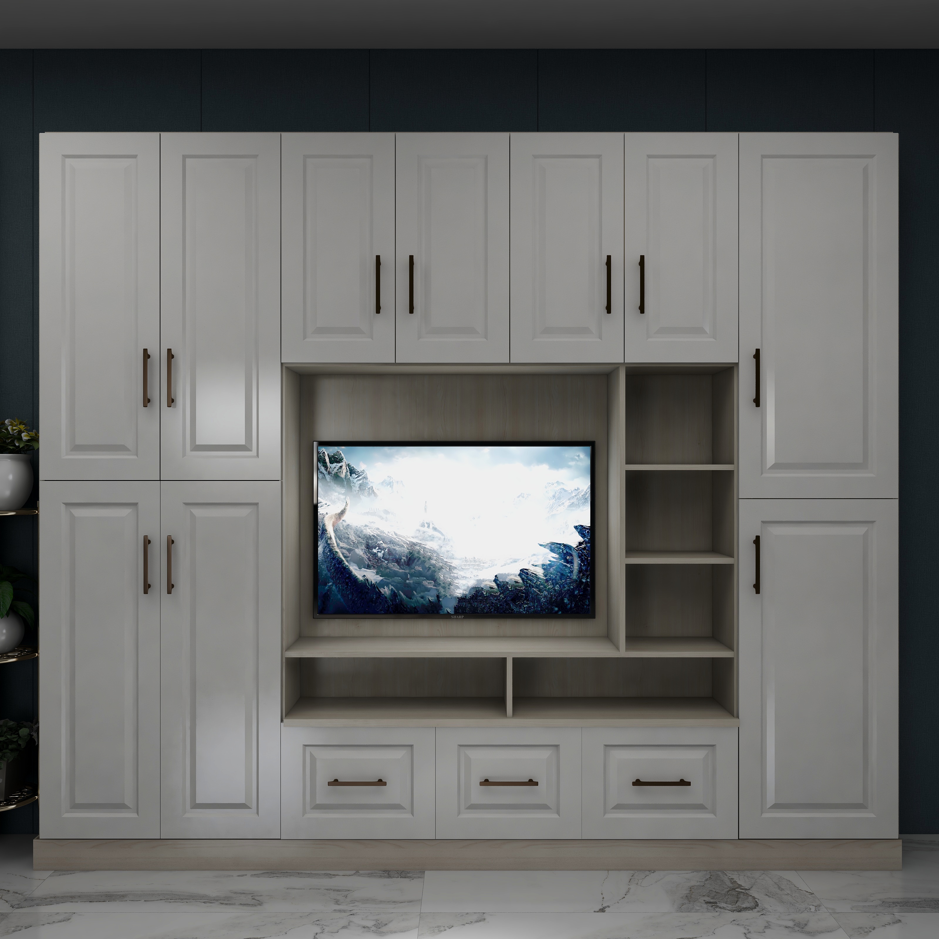 Y艺匠装饰J-未命名户型图-装修设计方案