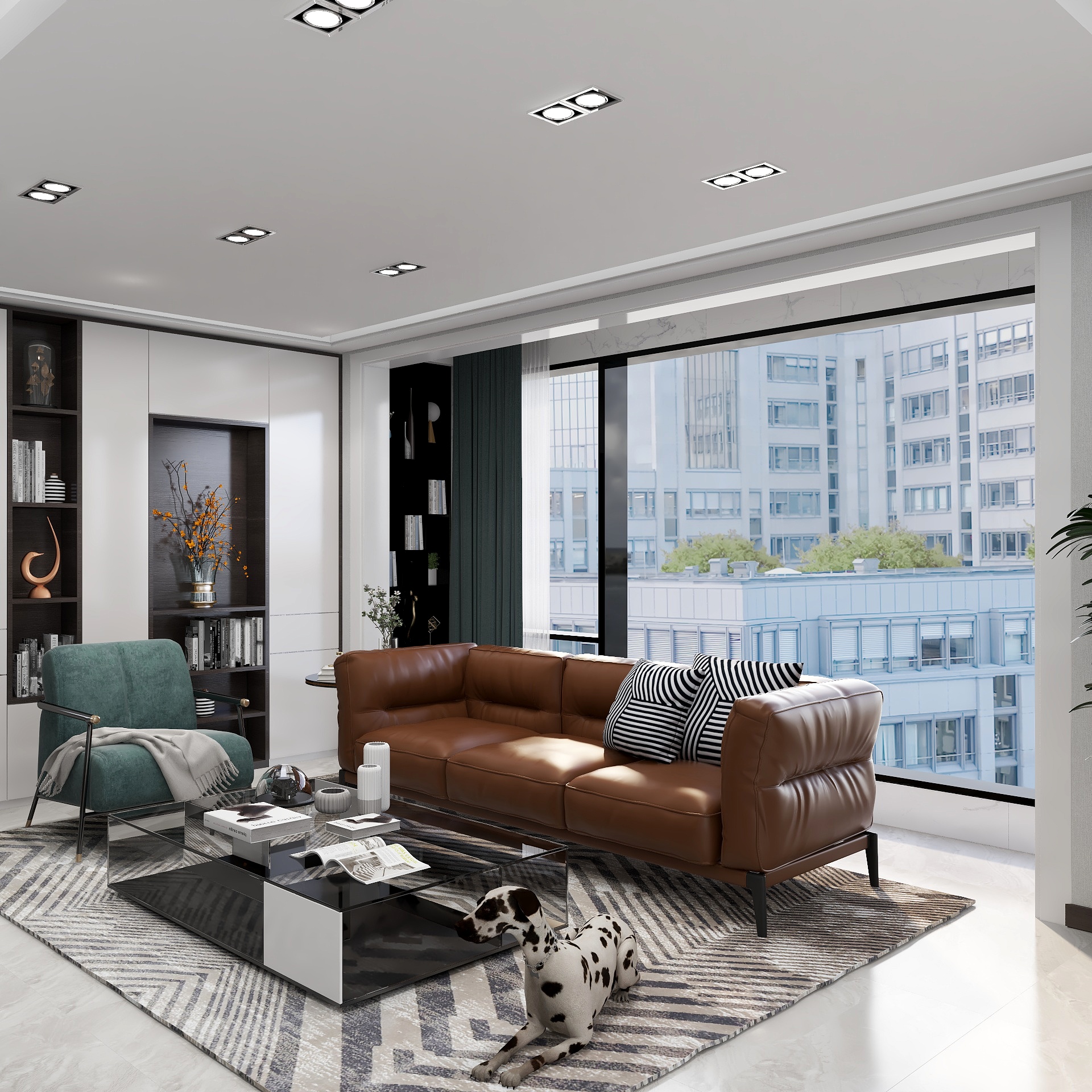 158****6412DdDR-瑞和园89.50㎡B户型3室2厅1卫-装修设计方案