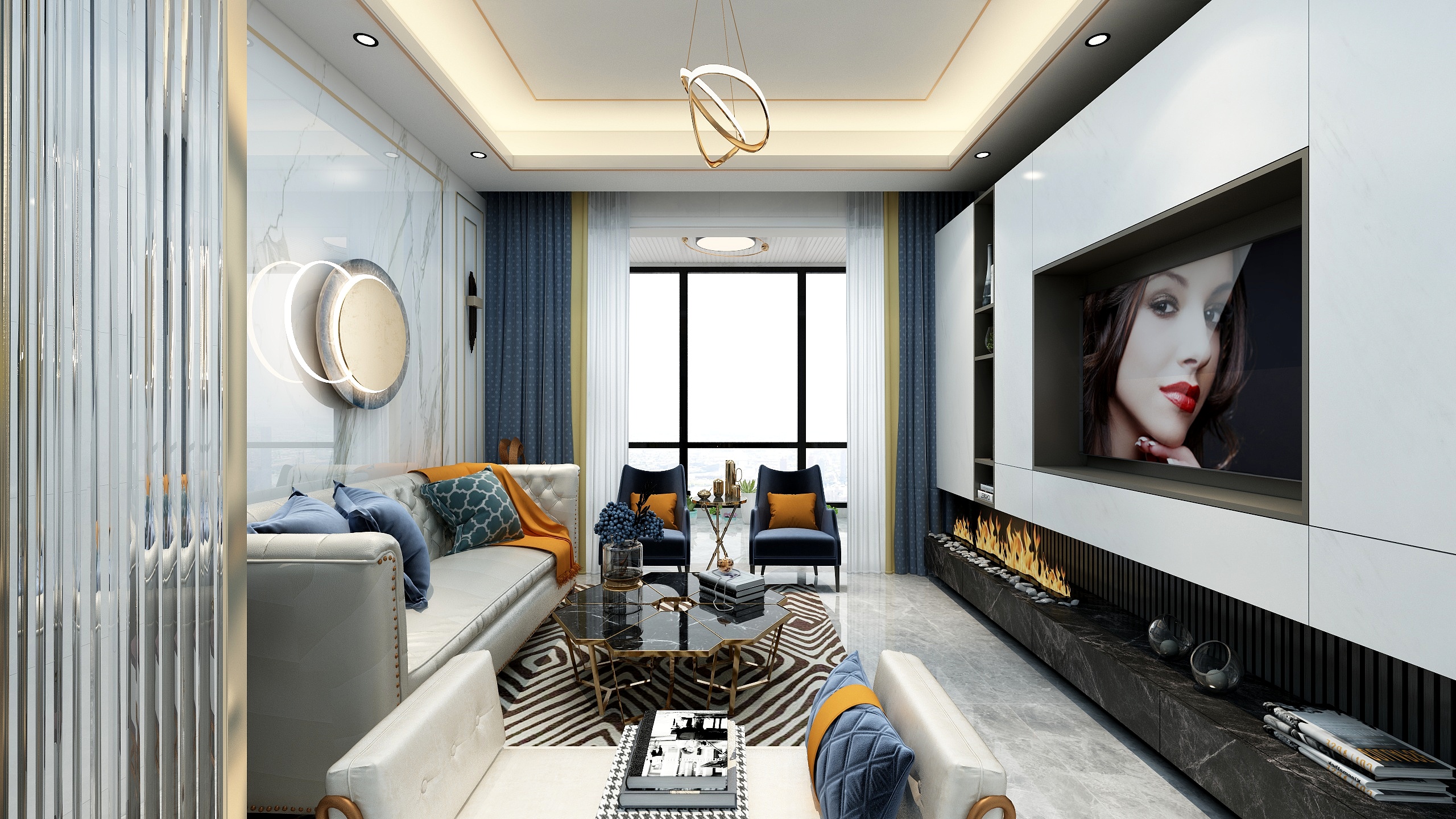 张梦石-小奢装修效果图