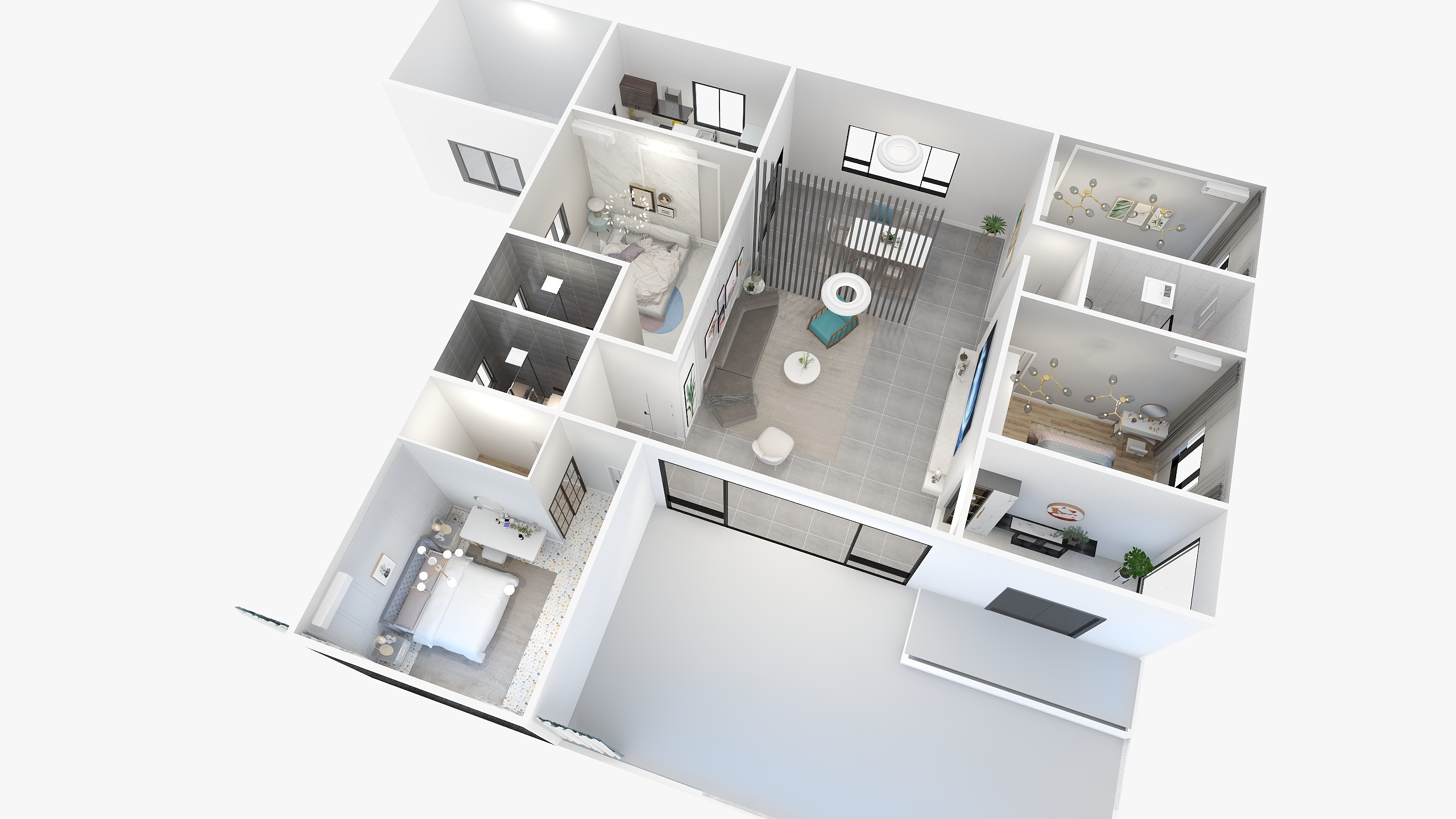 MxDesign-未命名户型图-副本-副本-装修设计方案