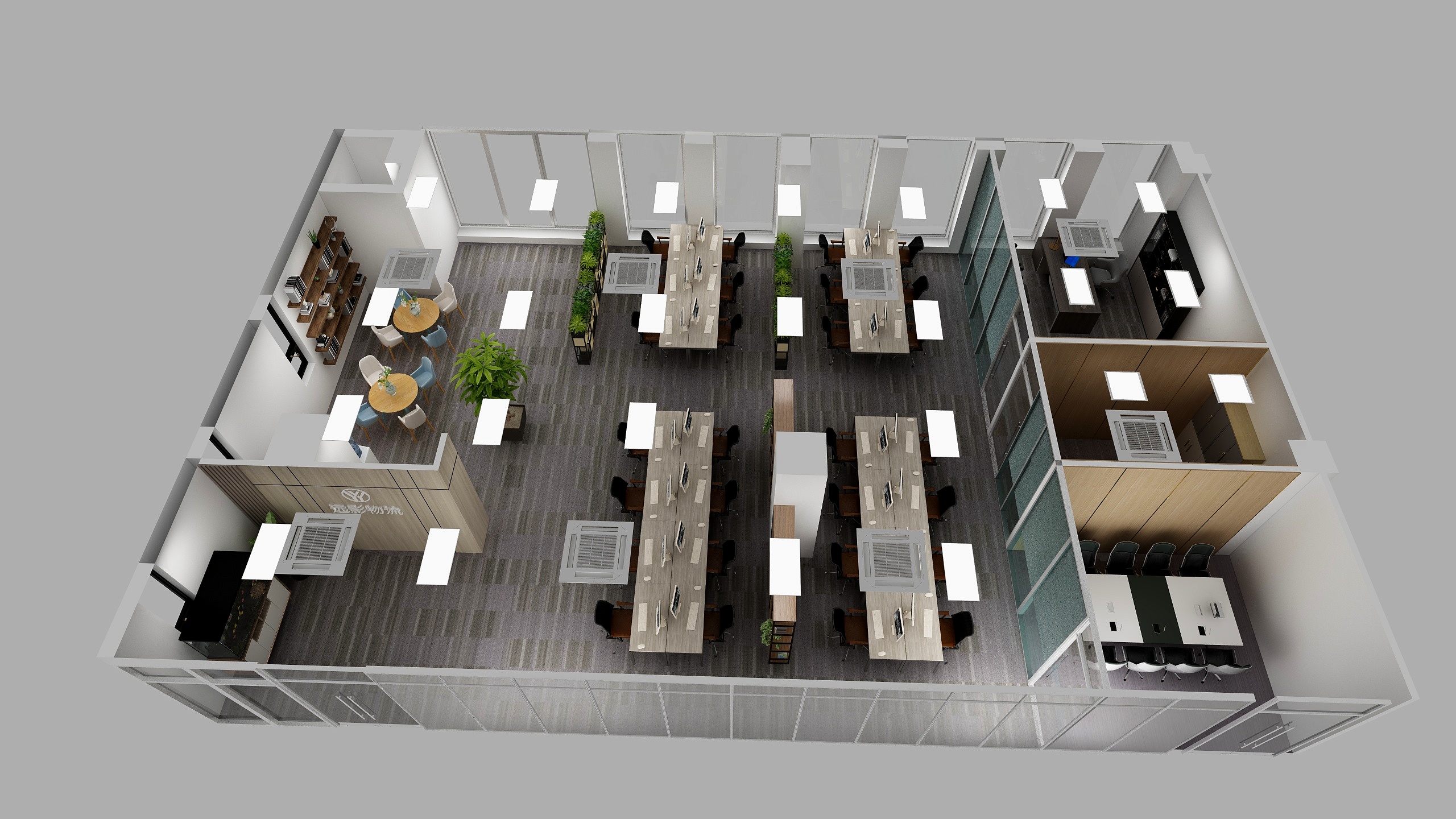 尚宸全案设计徐文达-远影物流-装修设计方案