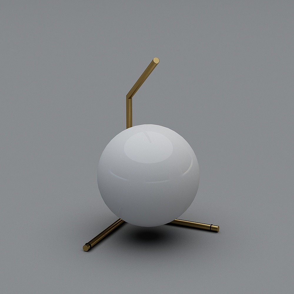【灯网】威斯丁台灯3D模型