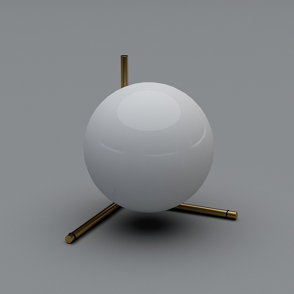 【灯网】威斯丁台灯3D模型