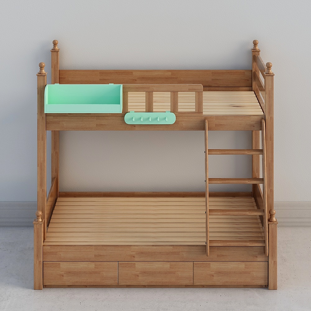 木桐居-8909床3D模型