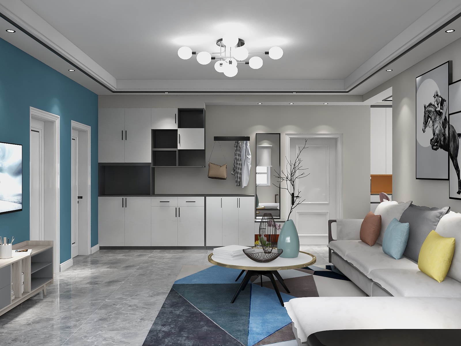 沐禾装饰设计工作室-滨河盛景6号楼王森-装修设计方案