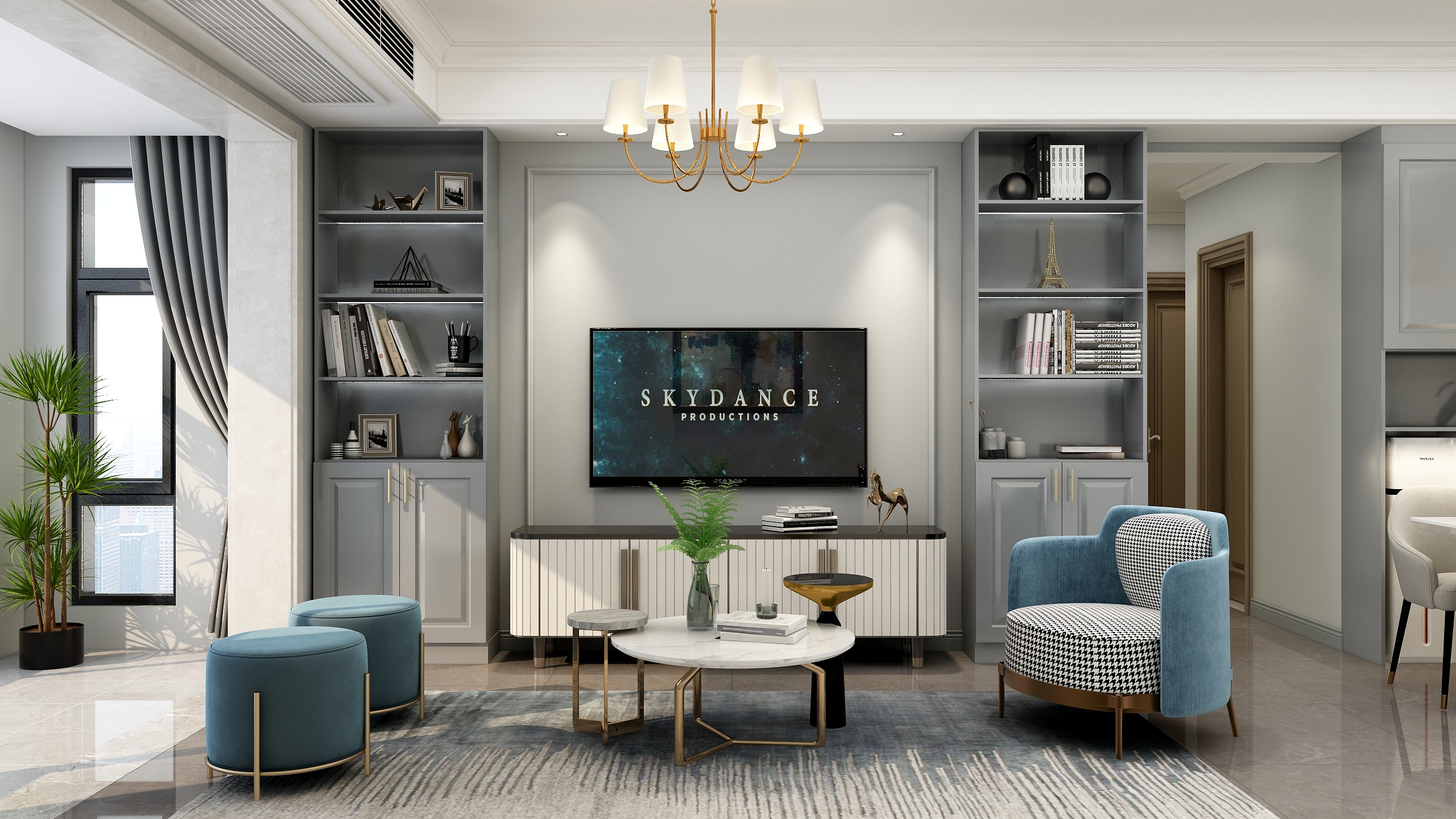 缔造您的家-广地花园17栋502-装修设计方案