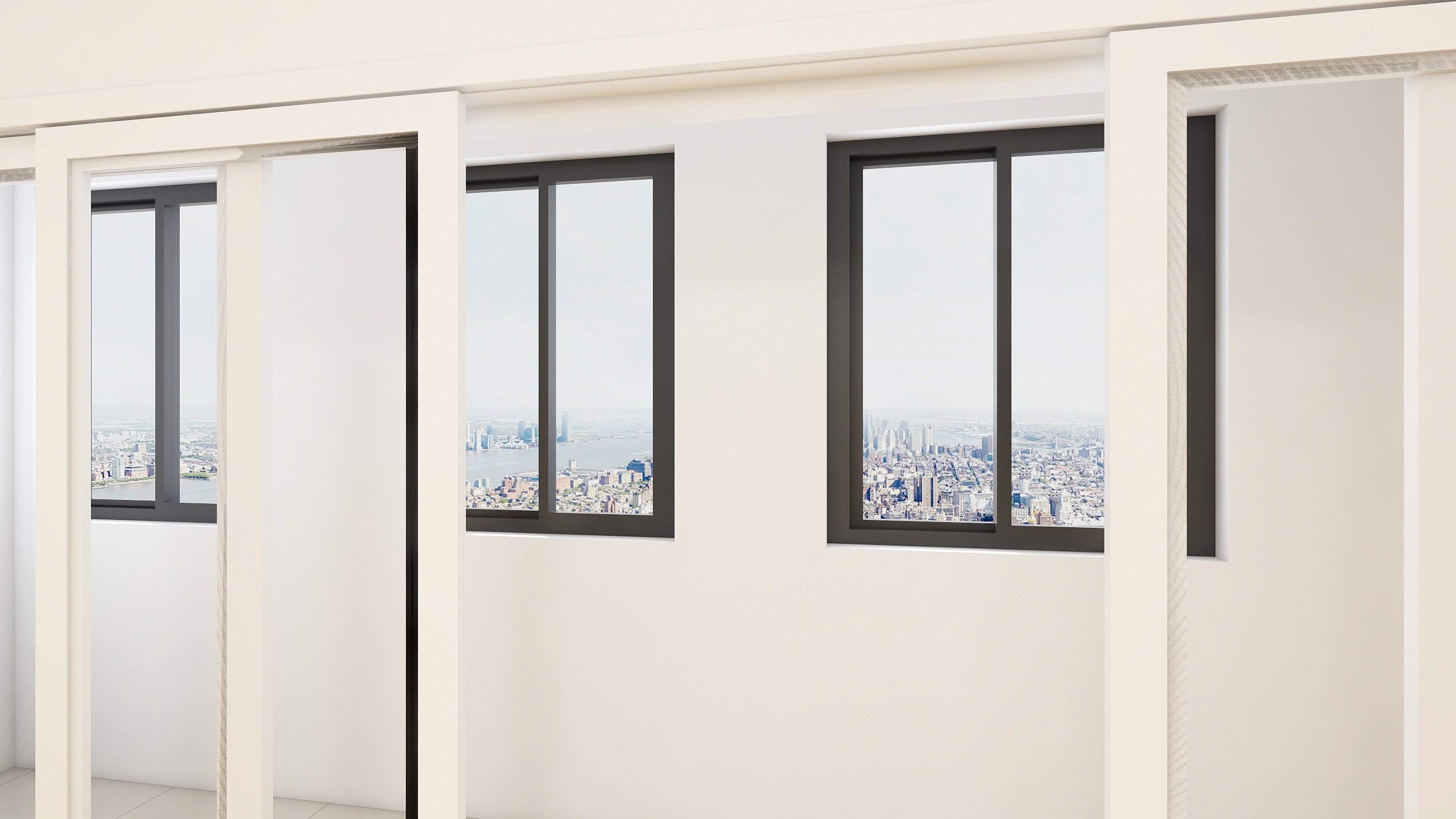 peiruo-瑞和园89.50㎡B户型3室2厅1卫-装修设计方案