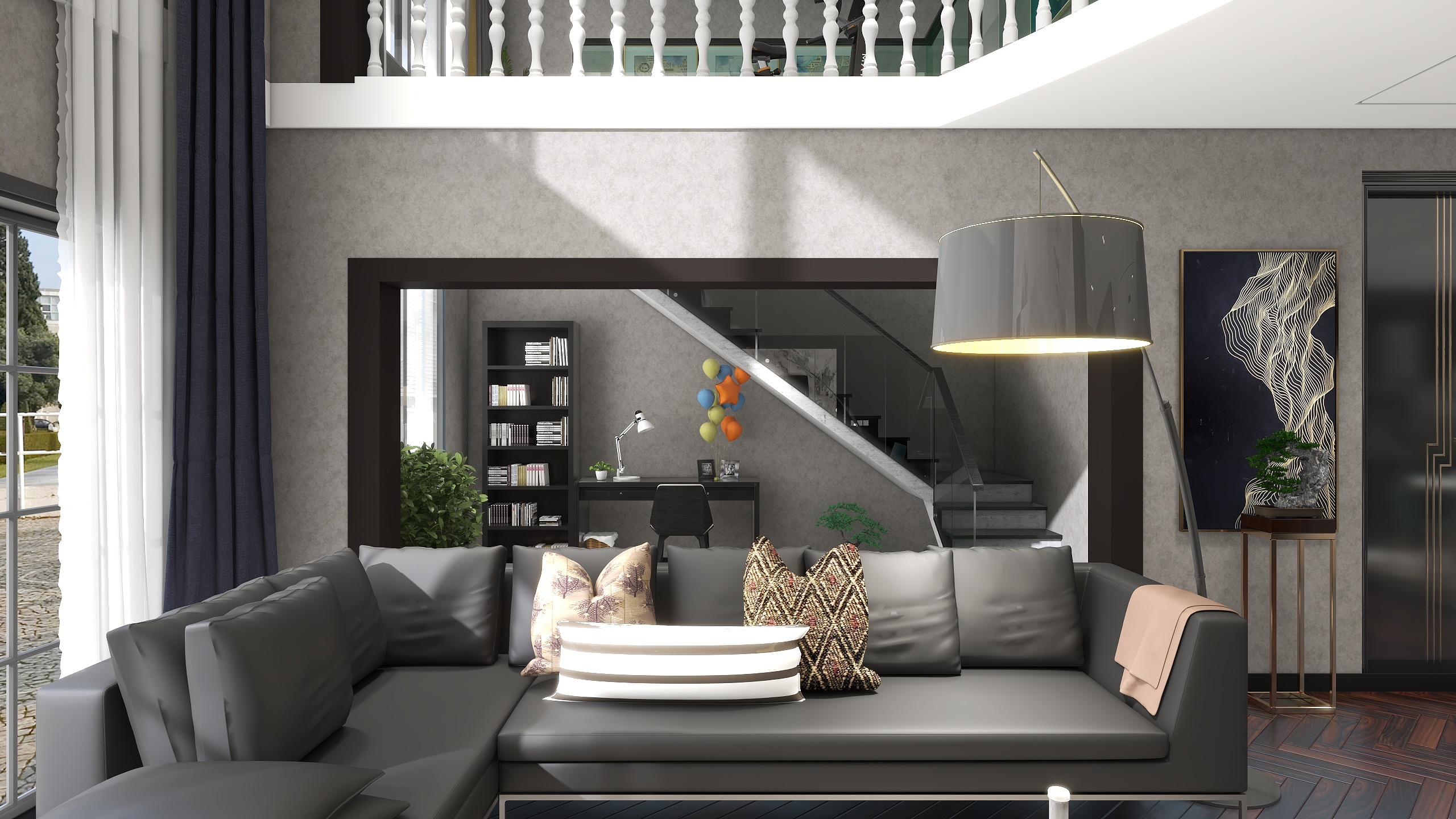 樊利臣13394752078-碧桂园带夹层装修效果图