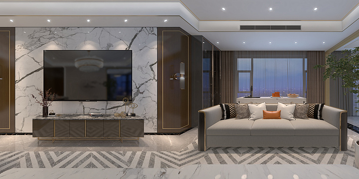 君淡丶-新中式-装修设计方案