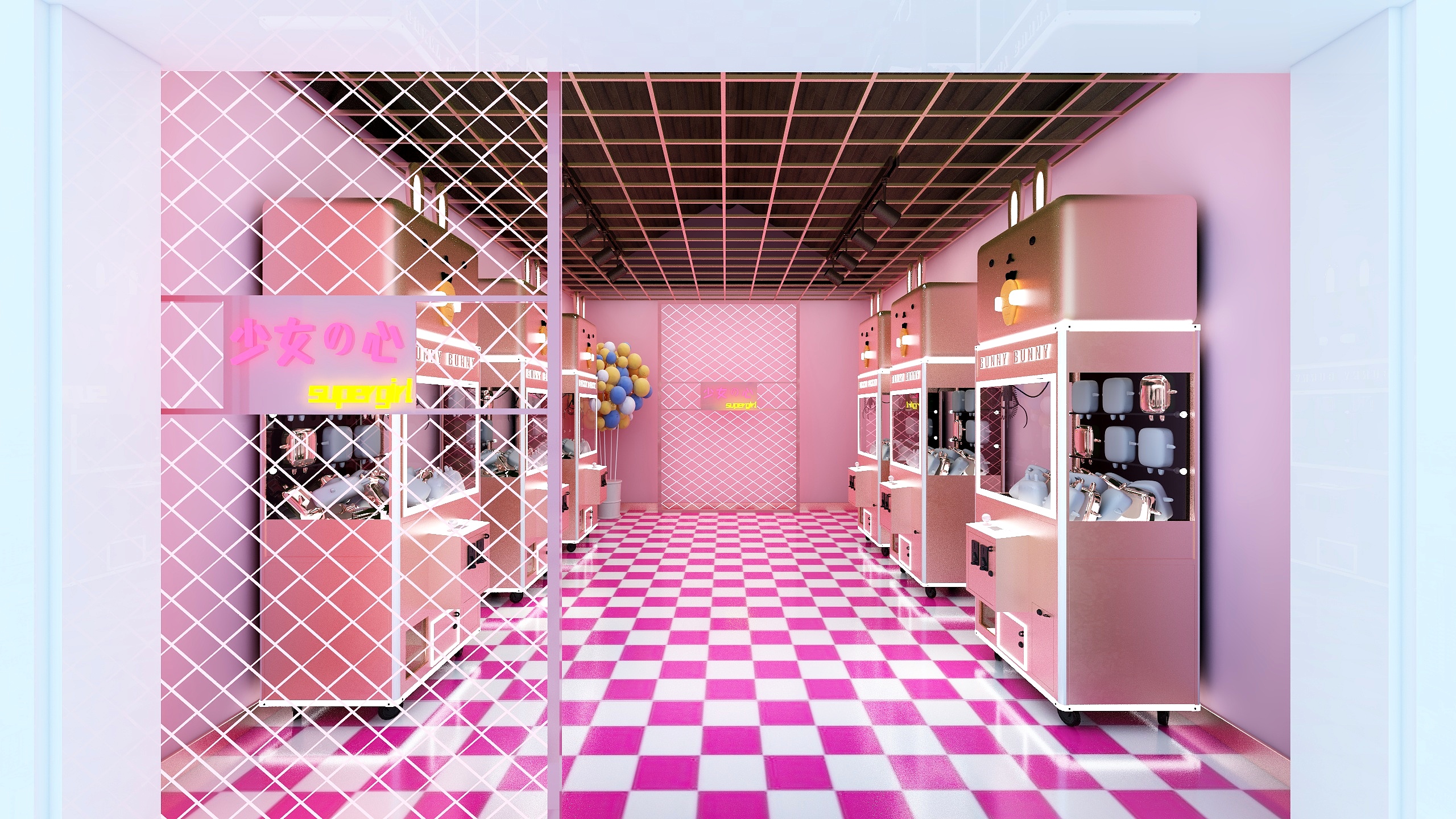 青羽设计-少女心·supergirl-装修设计方案