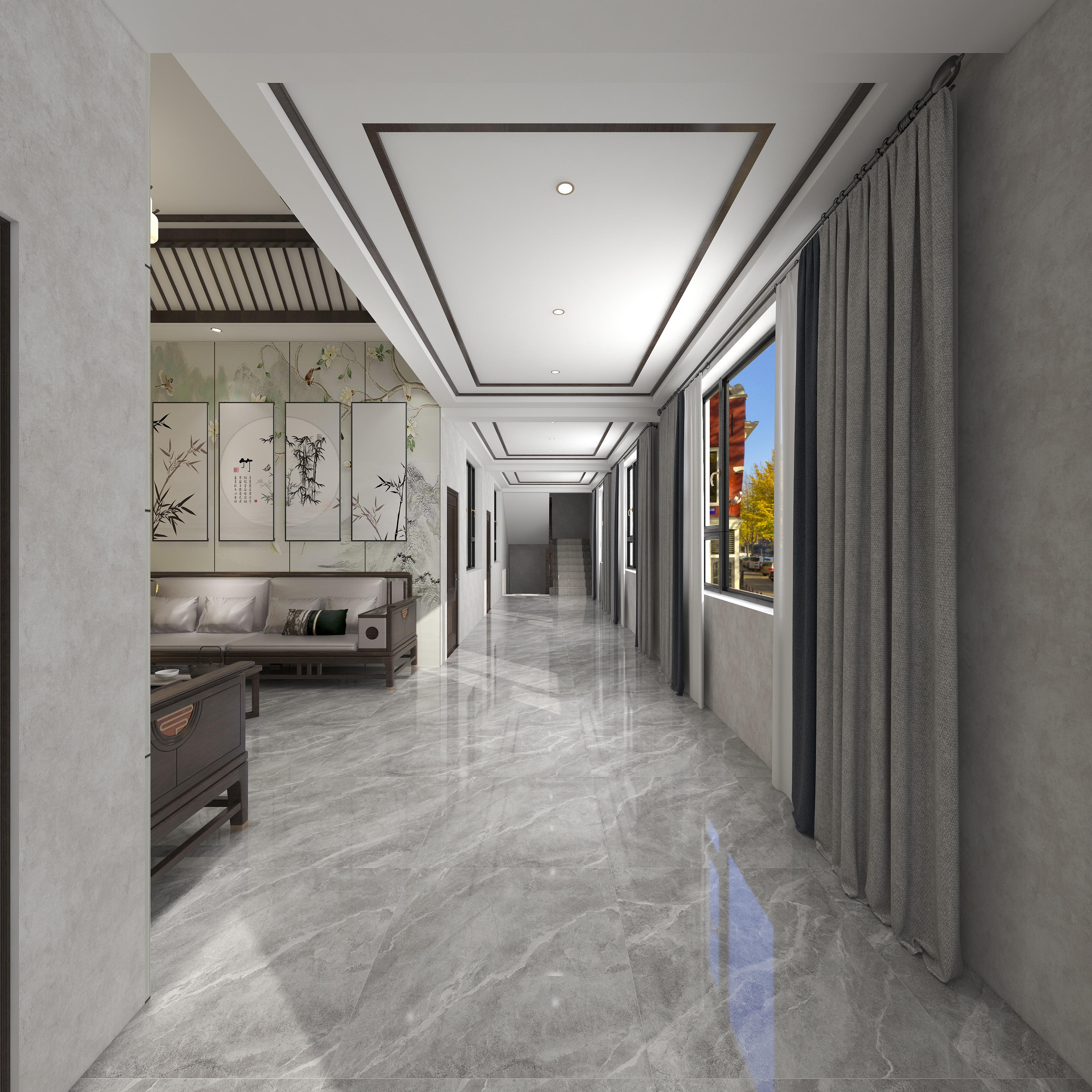 木子房墅空间规划局-辛街自建房改造-装修设计方案