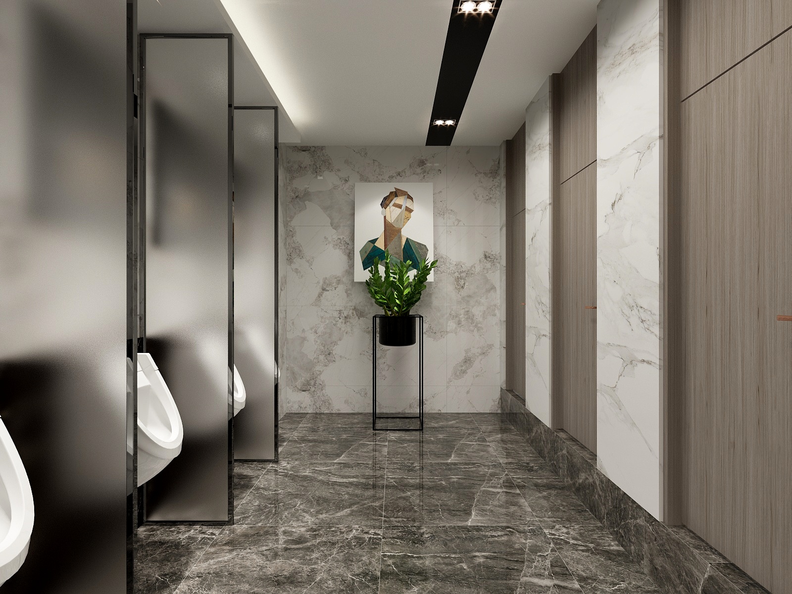 子约空间美学-三个卫生间-装修设计方案