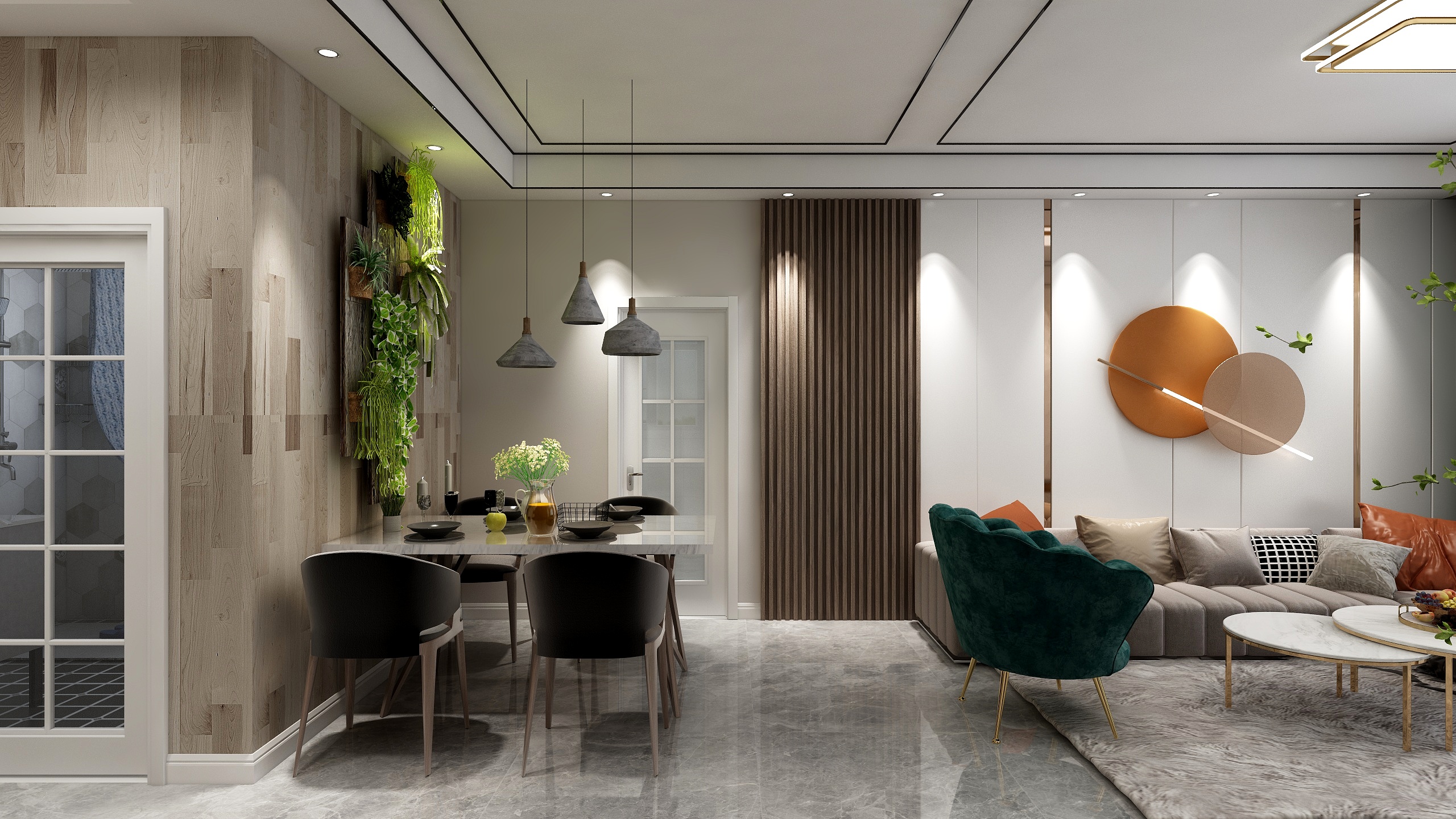 设计滴王-中世花园轻奢-装修设计方案