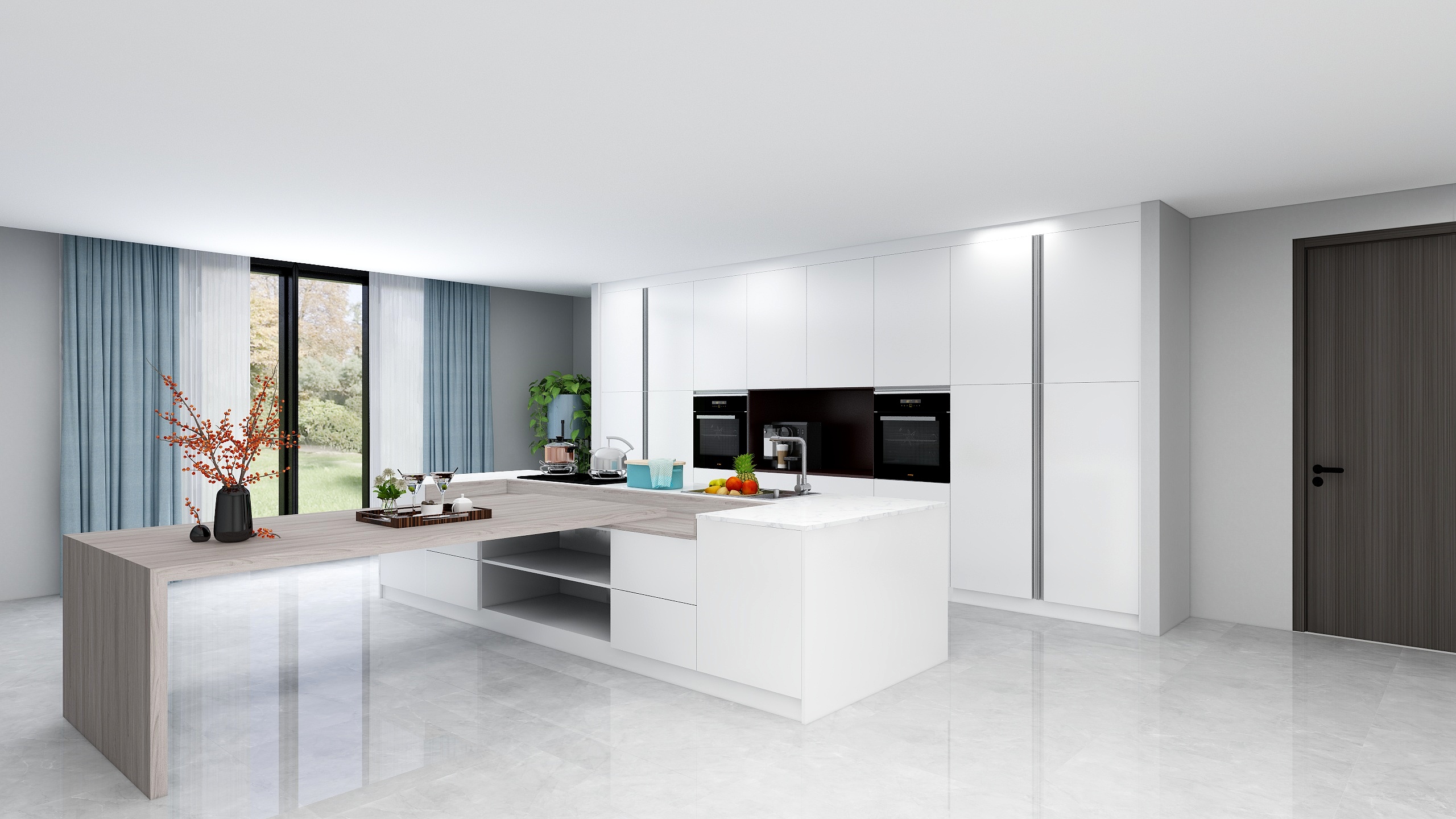 曾维素-每个人都想拥有的开放式厨房-装修设计方案