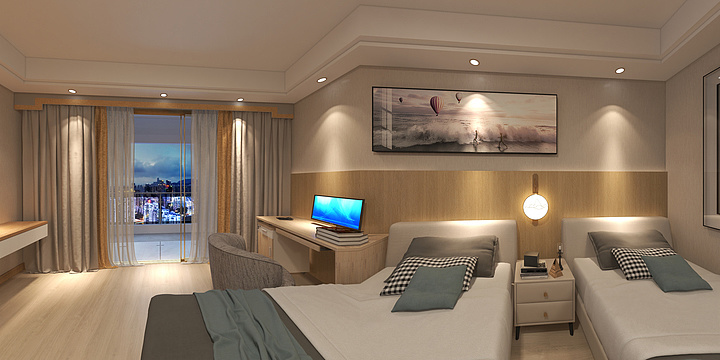 陈设计STf-酒店客房-装修设计方案