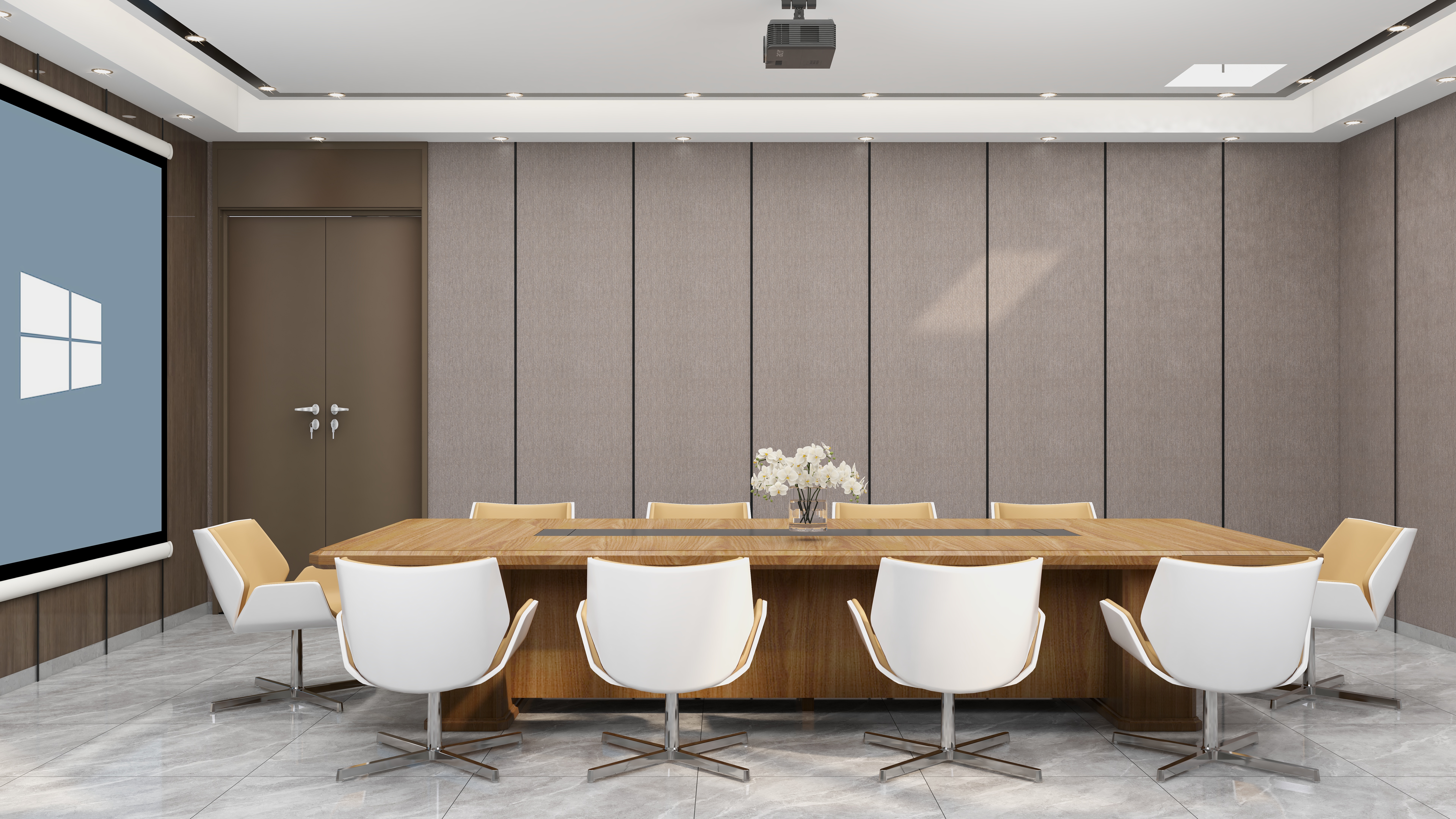 张乾坤-烟草局会议室-装修设计方案