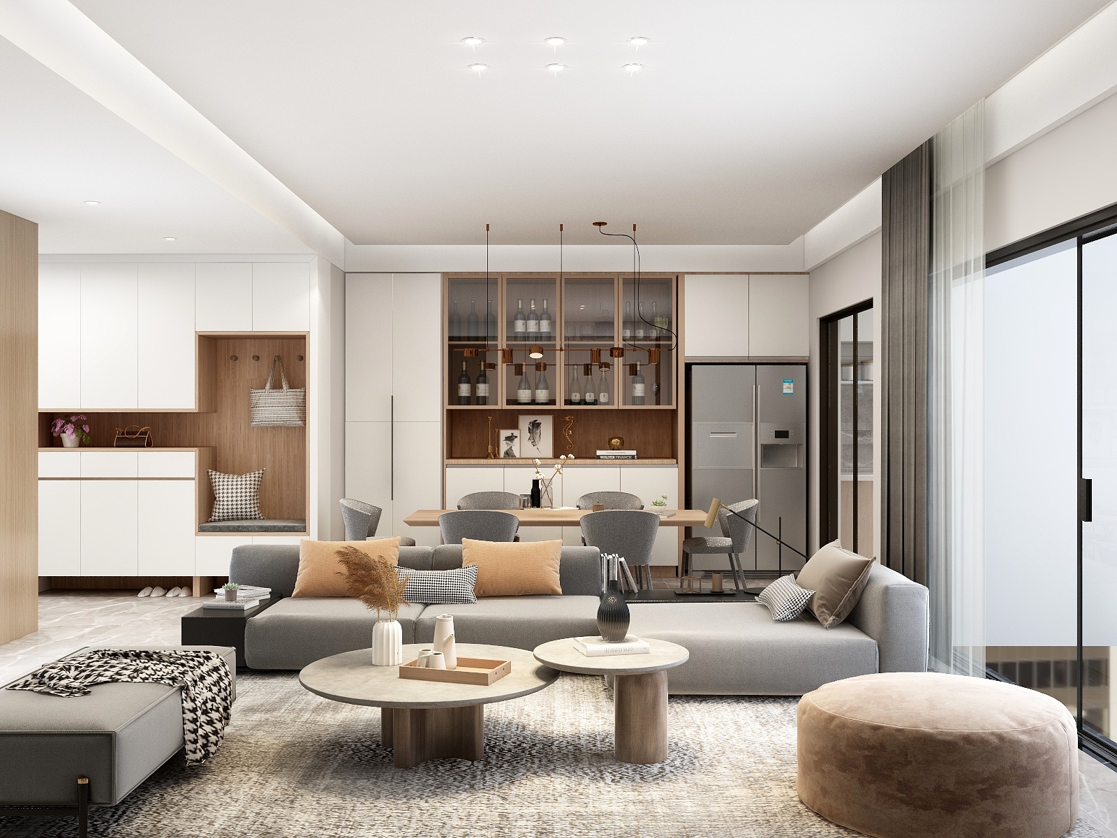 蒋祥如-北欧风格装修效果图