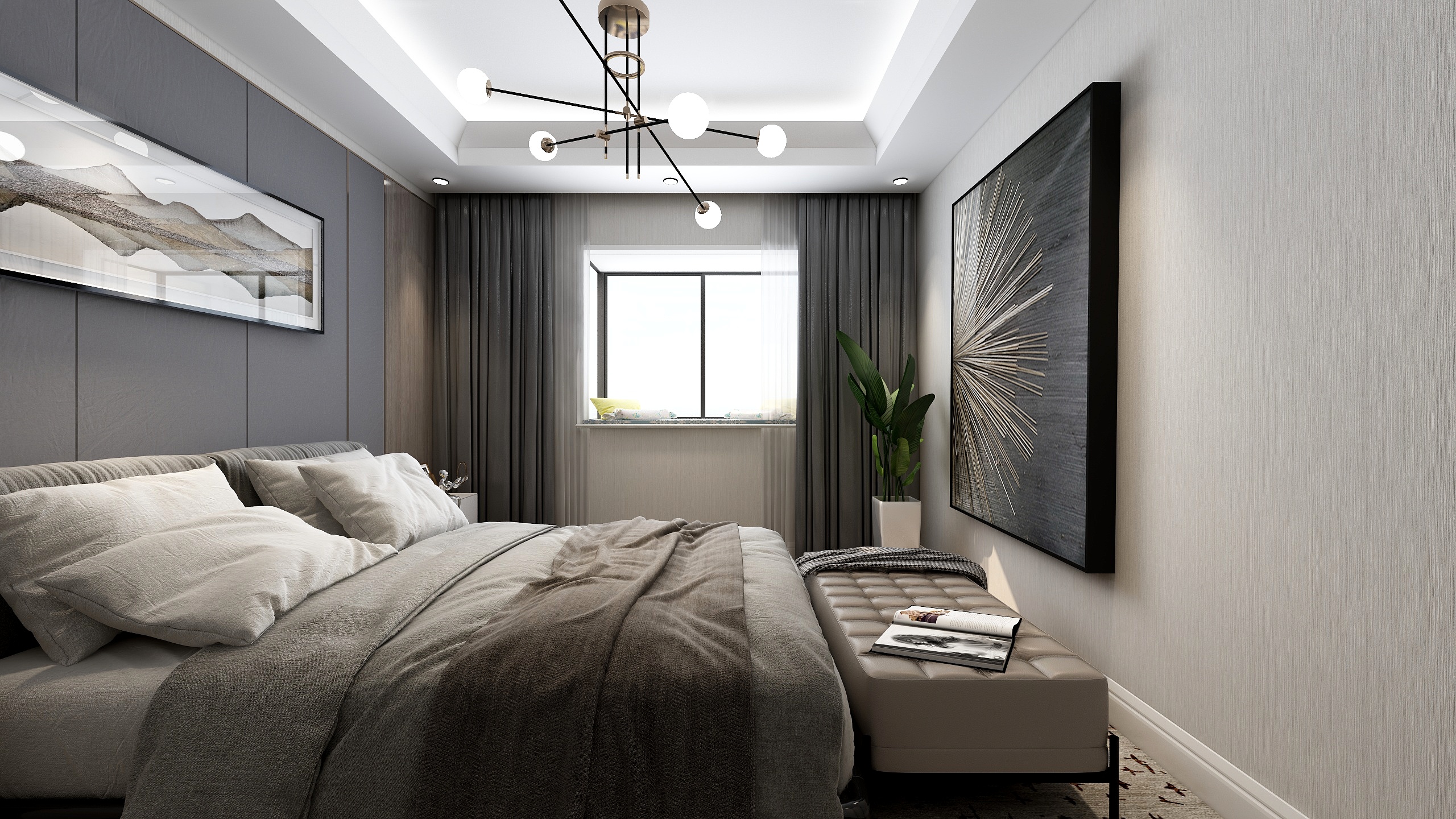 纪华-澄月湖畔106.95㎡南区G户型0304-1017-装修设计方案